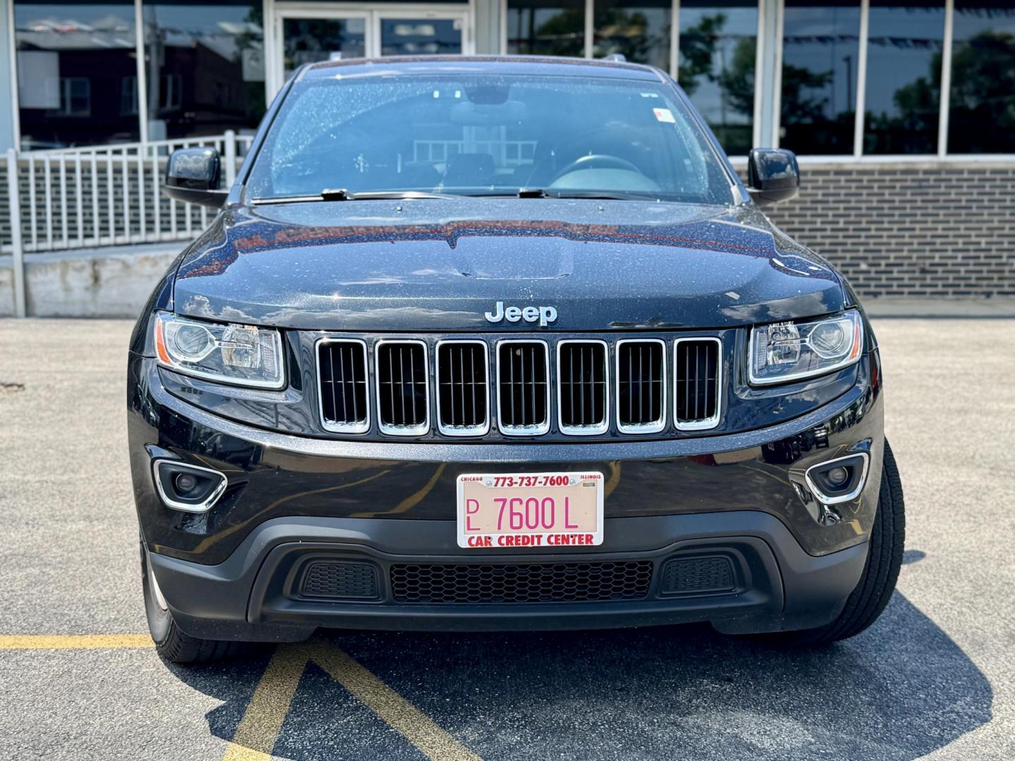 2014 BLACK Jeep Grand Cherokee Laredo 2WD (1C4RJEAG3EC) with an 3.6L V6 DOHC 24V engine, 5-Speed Automatic transmission, located at 7600 S Western Ave., Chicago, IL, 60620, (773) 918-3980, 0.000000, 0.000000 - Photo#1