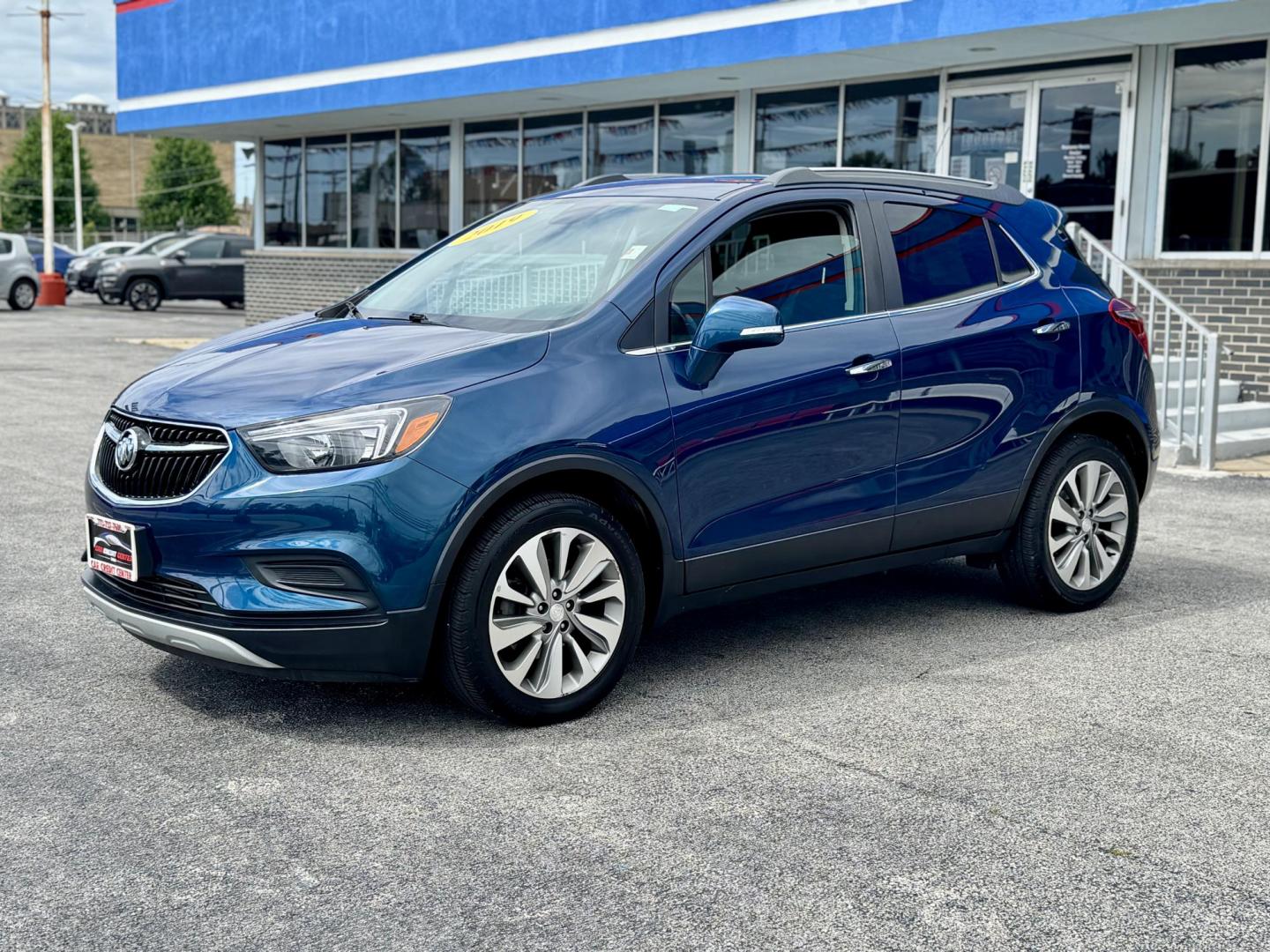 2019 BLUE Buick Encore Preferred FWD (KL4CJASB3KB) with an 1.4L L4 DOHC 16V TURBO engine, 6A transmission, located at 7600 S Western Ave., Chicago, IL, 60620, (773) 918-3980, 0.000000, 0.000000 - Photo#2