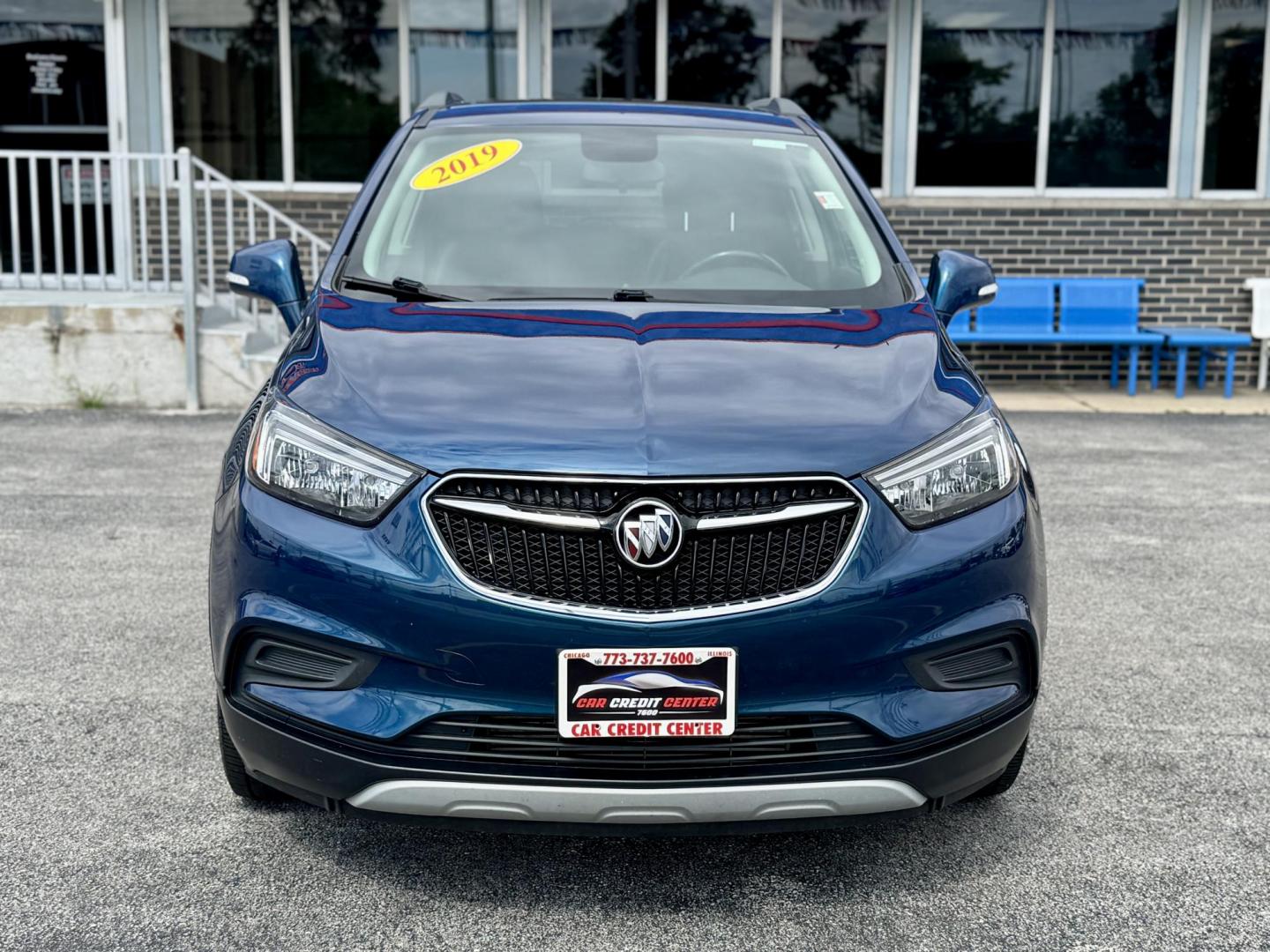 2019 BLUE Buick Encore Preferred FWD (KL4CJASB3KB) with an 1.4L L4 DOHC 16V TURBO engine, 6A transmission, located at 7600 S Western Ave., Chicago, IL, 60620, (773) 918-3980, 0.000000, 0.000000 - Photo#1