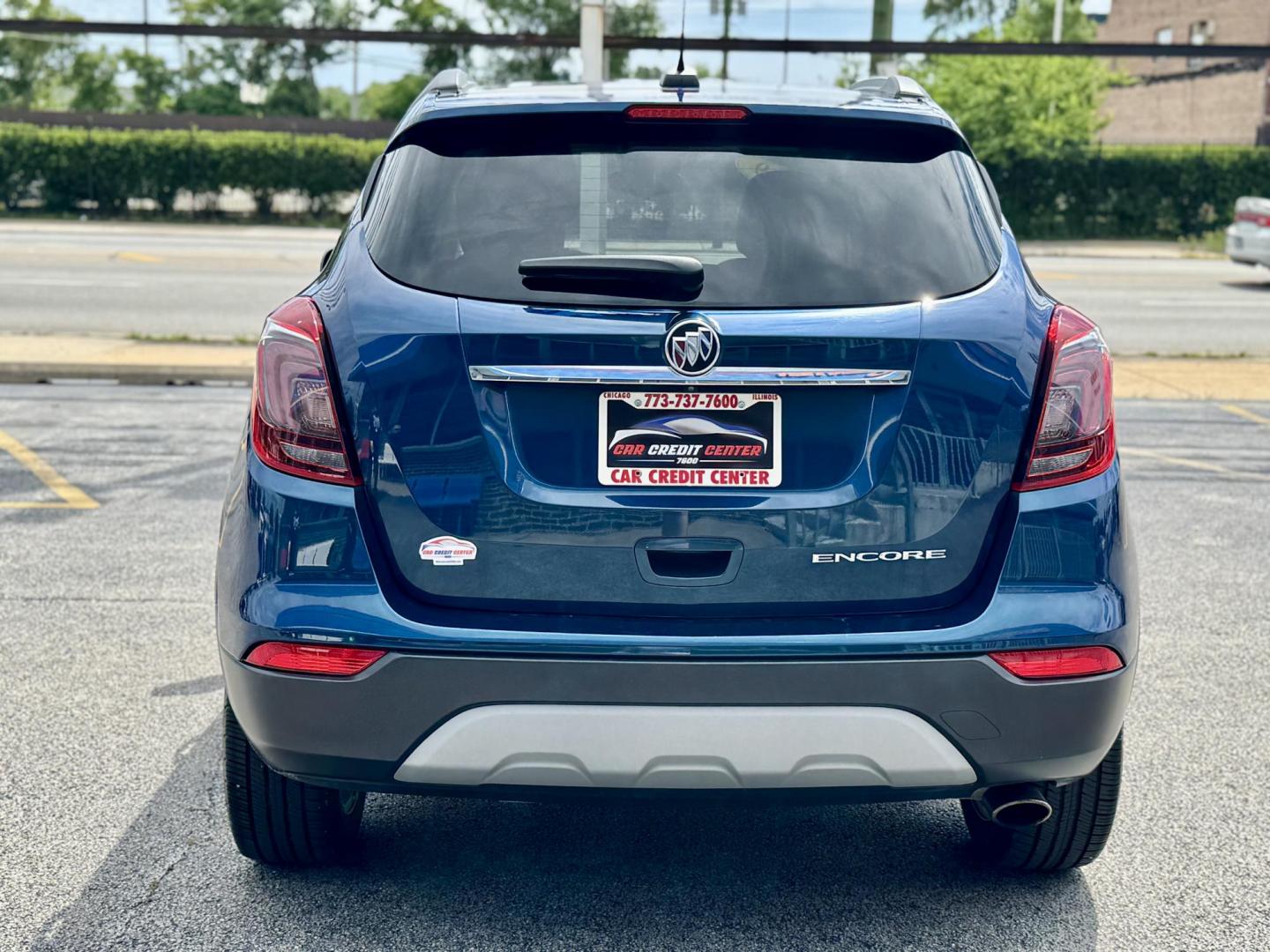 2019 BLUE Buick Encore Preferred FWD (KL4CJASB3KB) with an 1.4L L4 DOHC 16V TURBO engine, 6A transmission, located at 7600 S Western Ave., Chicago, IL, 60620, (773) 918-3980, 0.000000, 0.000000 - Photo#3
