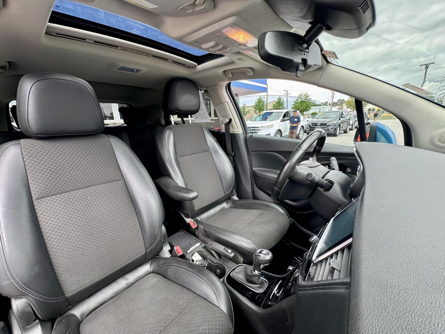 2019 BLUE Buick Encore Preferred FWD (KL4CJASB3KB) with an 1.4L L4 DOHC 16V TURBO engine, 6A transmission, located at 7600 S Western Ave., Chicago, IL, 60620, (773) 918-3980, 0.000000, 0.000000 - Photo#9