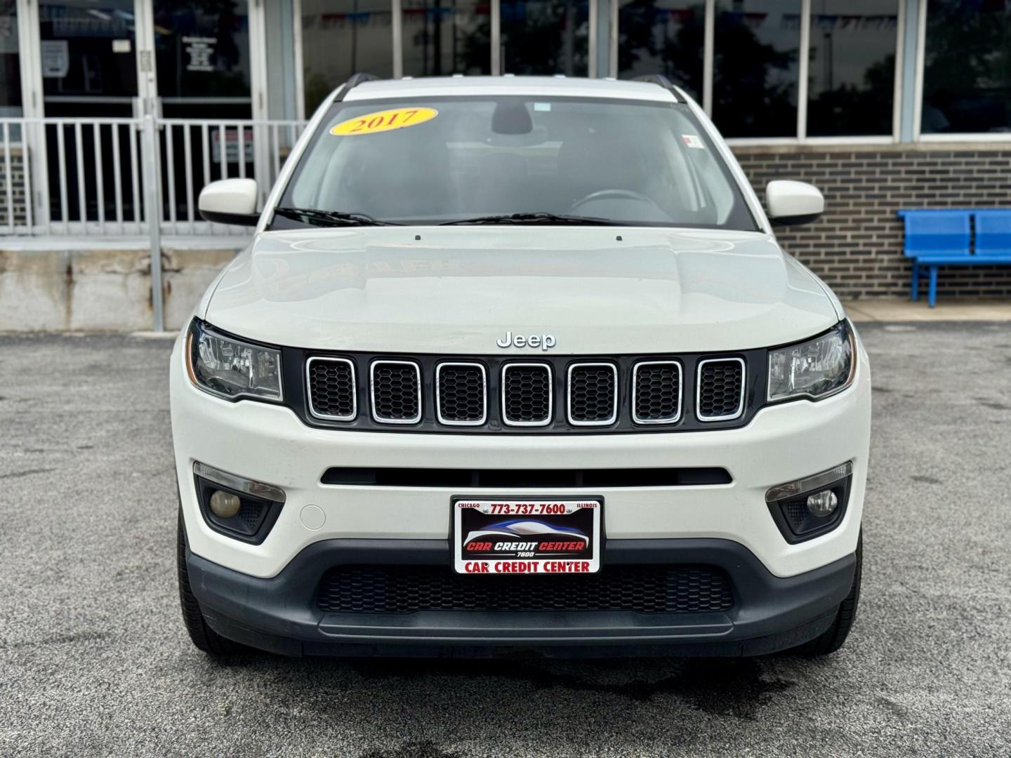 2017 WHITE Jeep Compass Sport 4WD (3C4NJDBB0HT) with an 2.4L L4 DOHC 16V engine, located at 7600 S Western Ave., Chicago, IL, 60620, (773) 918-3980, 0.000000, 0.000000 - Photo#1