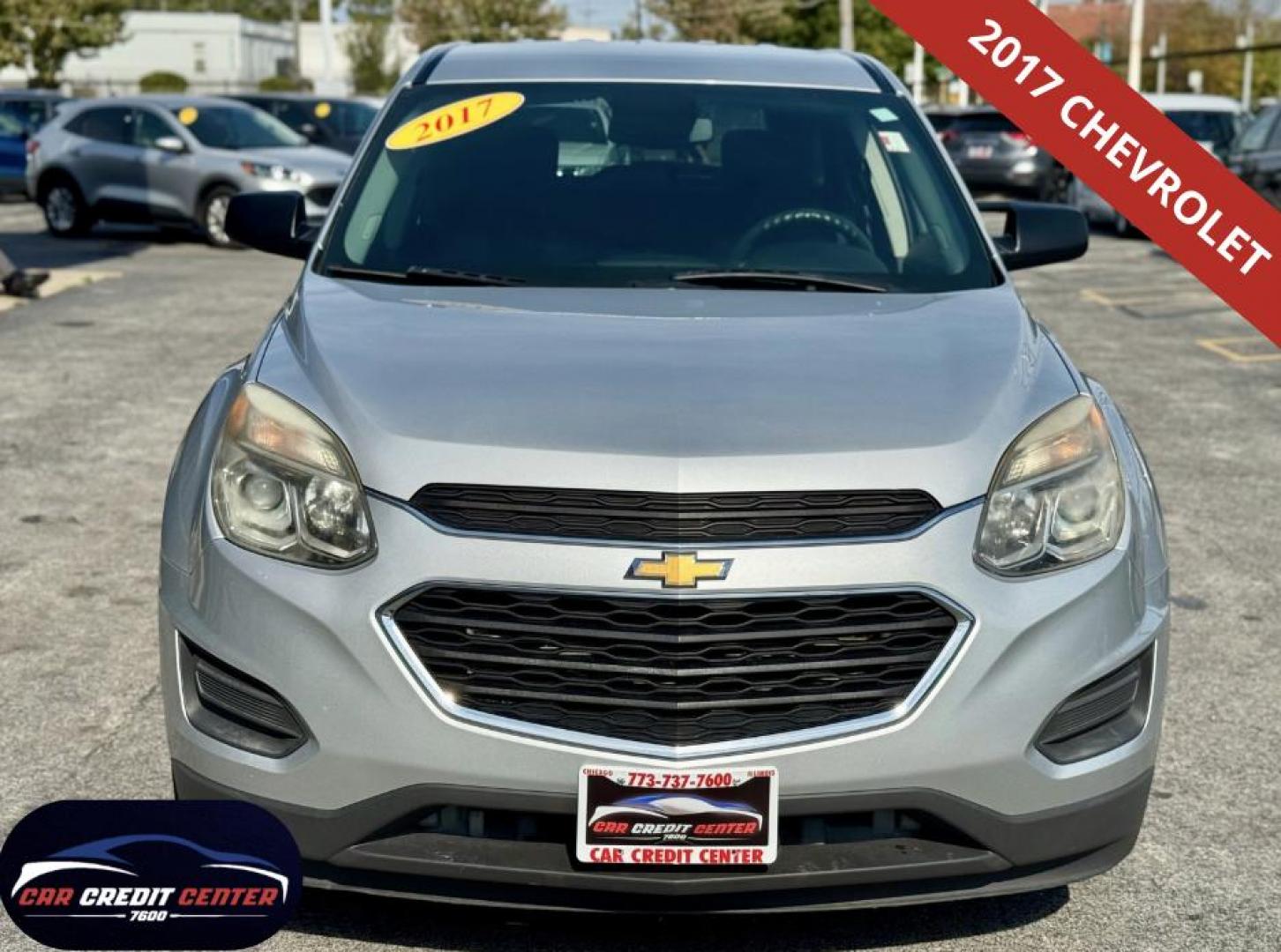 2017 SILVER Chevrolet Equinox LS AWD (2GNFLEEK4H6) with an 2.4L L4 DOHC 16V FFV engine, 6A transmission, located at 7600 S Western Ave., Chicago, IL, 60620, (773) 918-3980, 0.000000, 0.000000 - Photo#1