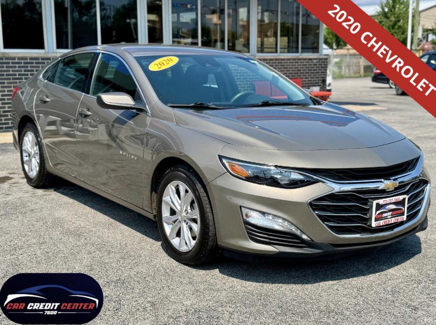 2020 GRAY Chevrolet Malibu LT (1G1ZD5ST7LF) with an 1.5L L4 DOHC 16V engine, 6A transmission, located at 7600 S Western Ave., Chicago, IL, 60620, (773) 918-3980, 0.000000, 0.000000 - Photo#0