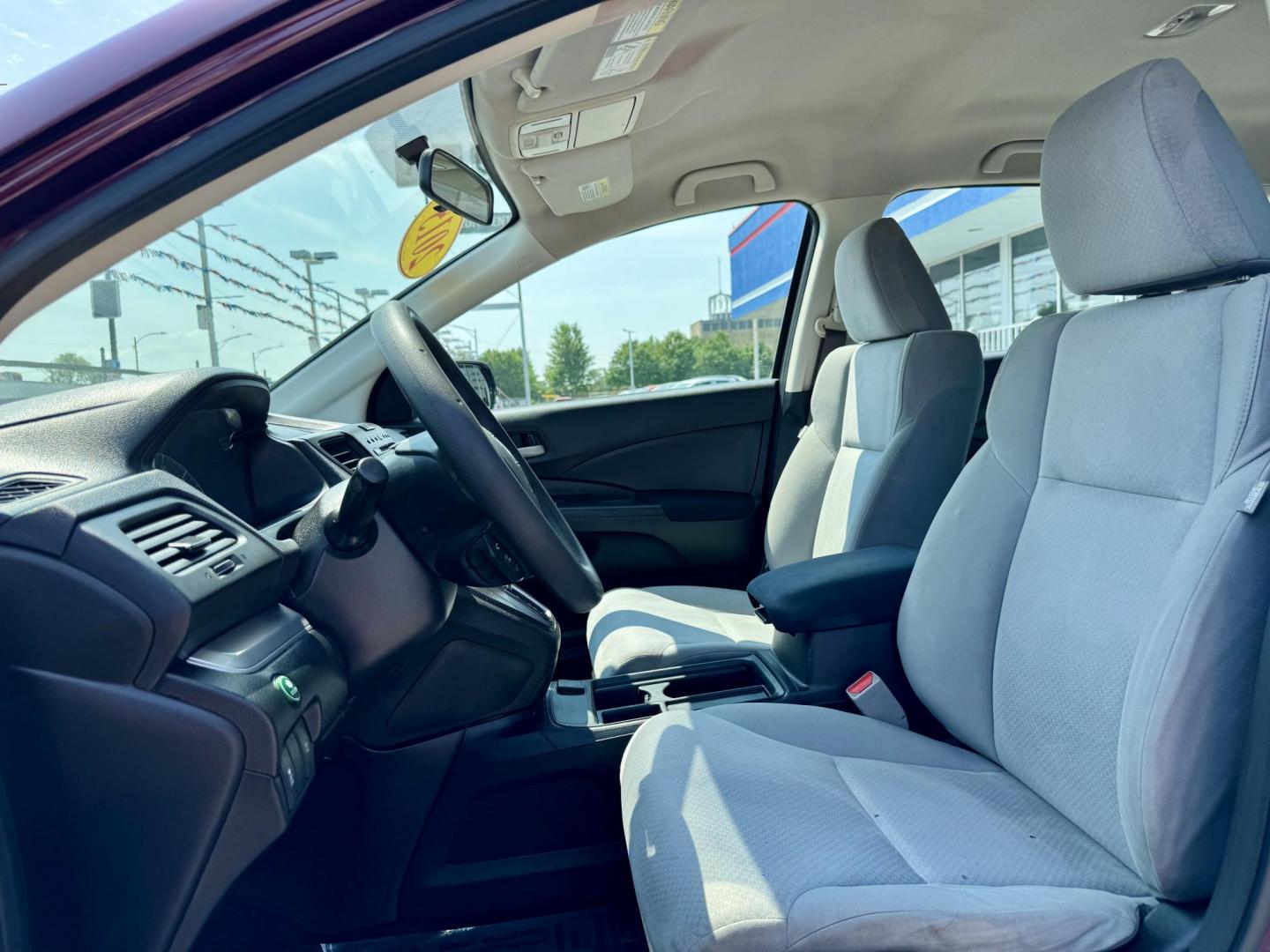 2015 RED Honda CR-V LX 4WD (5J6RM4H36FL) with an 2.4L L4 DOHC 16V engine, Continuously Variable Transmission transmission, located at 7600 S Western Ave., Chicago, IL, 60620, (773) 918-3980, 0.000000, 0.000000 - Photo#7