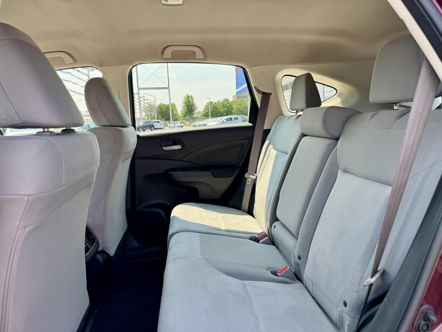 2015 RED Honda CR-V LX 4WD (5J6RM4H36FL) with an 2.4L L4 DOHC 16V engine, Continuously Variable Transmission transmission, located at 7600 S Western Ave., Chicago, IL, 60620, (773) 918-3980, 0.000000, 0.000000 - Photo#12