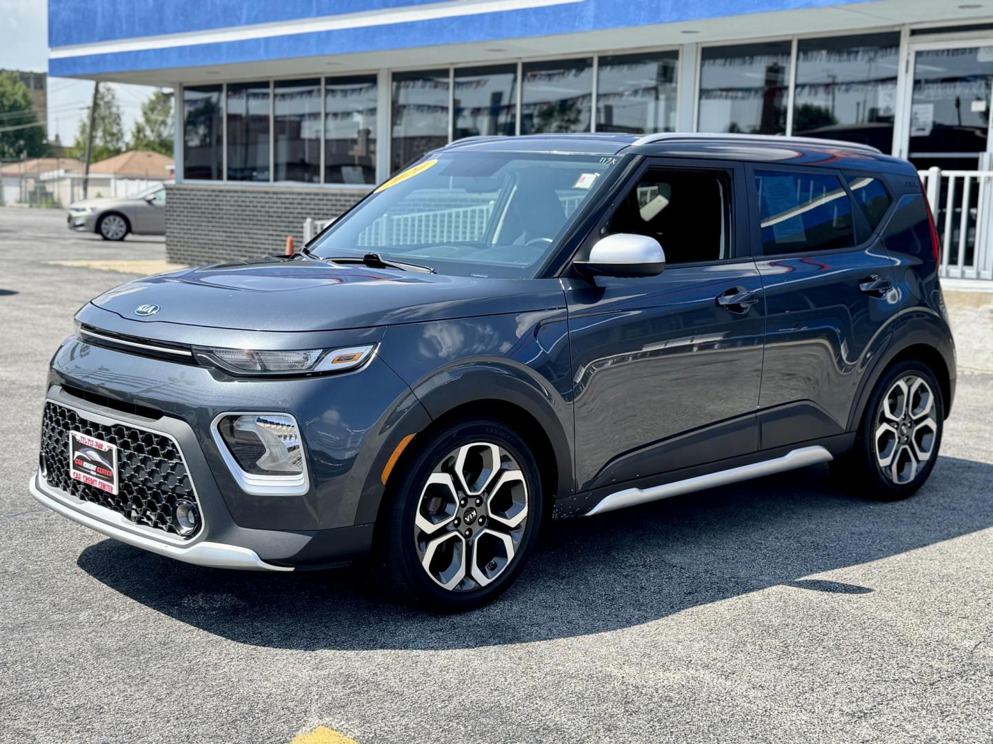 2020 GRAY Kia Soul S (KNDJ23AU3L7) with an 2.0L L4 DOHC 16V engine, CVT transmission, located at 7600 S Western Ave., Chicago, IL, 60620, (773) 918-3980, 0.000000, 0.000000 - Photo#2
