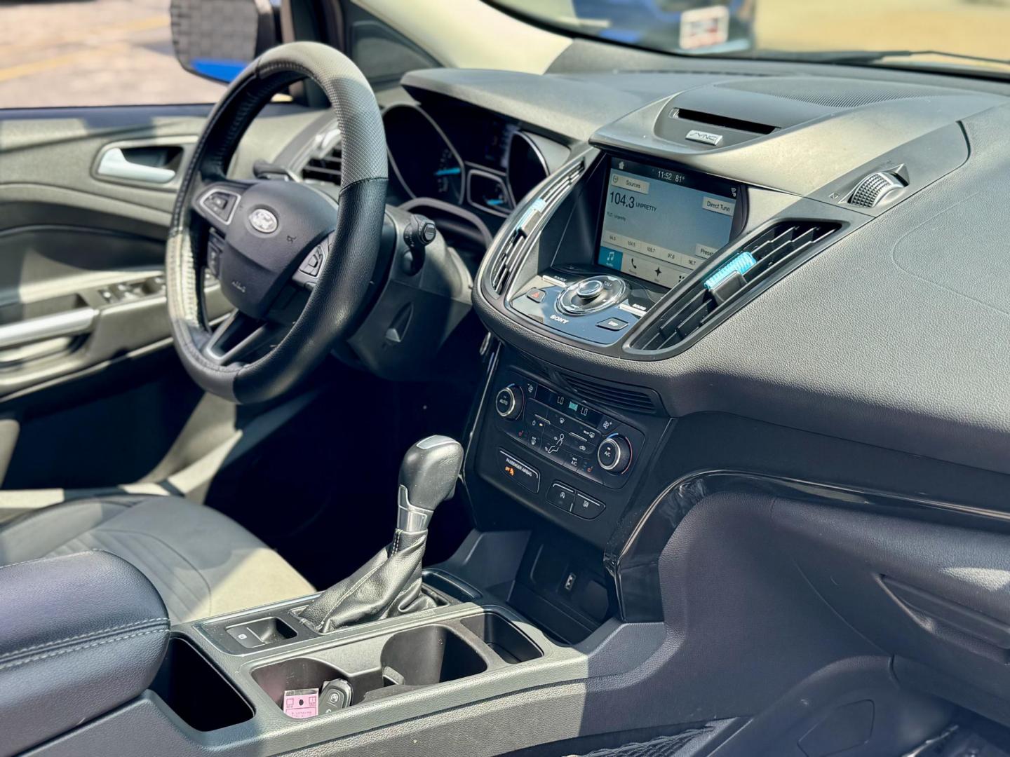 2017 GRAY Ford Escape Titanium FWD (1FMCU0J90HU) with an 2.0L L4 DOHC 16V engine, 6A transmission, located at 7600 S Western Ave., Chicago, IL, 60620, (773) 918-3980, 0.000000, 0.000000 - Photo#8