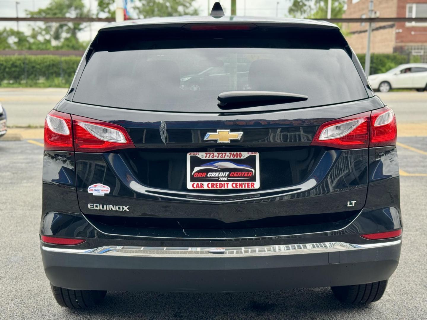 2019 BLACK Chevrolet Equinox LT 1.5 2WD (2GNAXKEV1K6) with an 1.5L L4 DIR DOHC 16V TURBO engine, 6A transmission, located at 7600 S Western Ave., Chicago, IL, 60620, (773) 918-3980, 0.000000, 0.000000 - Photo#3