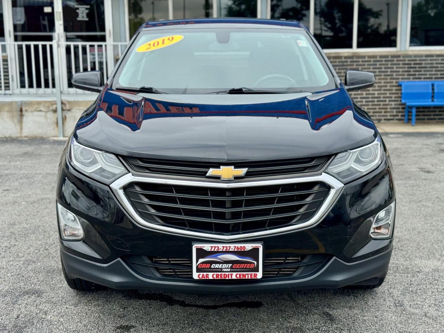 2019 BLACK Chevrolet Equinox LT 1.5 2WD (2GNAXKEV1K6) with an 1.5L L4 DIR DOHC 16V TURBO engine, 6A transmission, located at 7600 S Western Ave., Chicago, IL, 60620, (773) 918-3980, 0.000000, 0.000000 - Photo#1