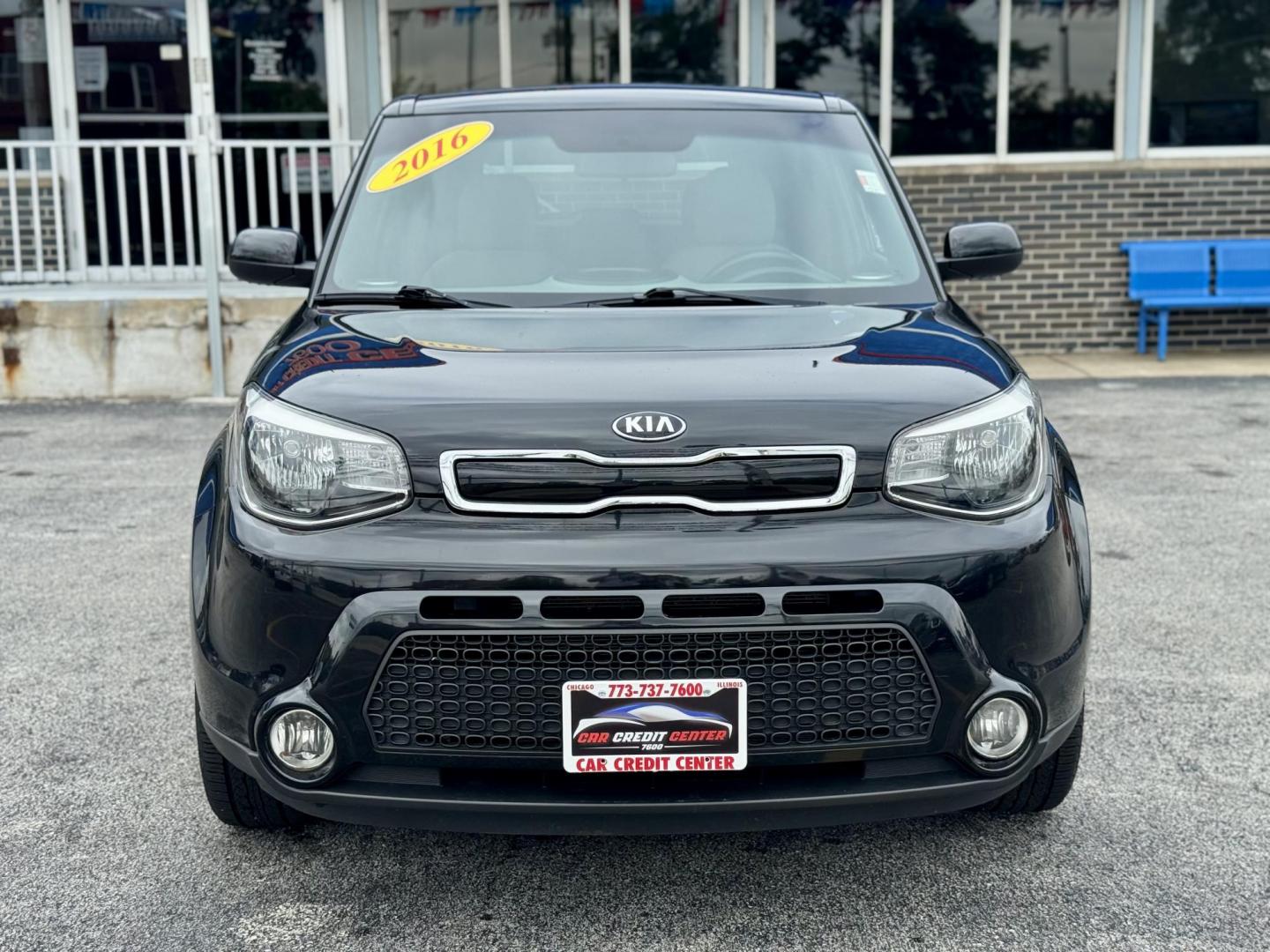 2016 BLACK Kia Soul + (KNDJP3A57G7) with an 2.0L L4 DOHC 16V engine, 6A transmission, located at 7600 S Western Ave., Chicago, IL, 60620, (773) 918-3980, 0.000000, 0.000000 - Photo#1