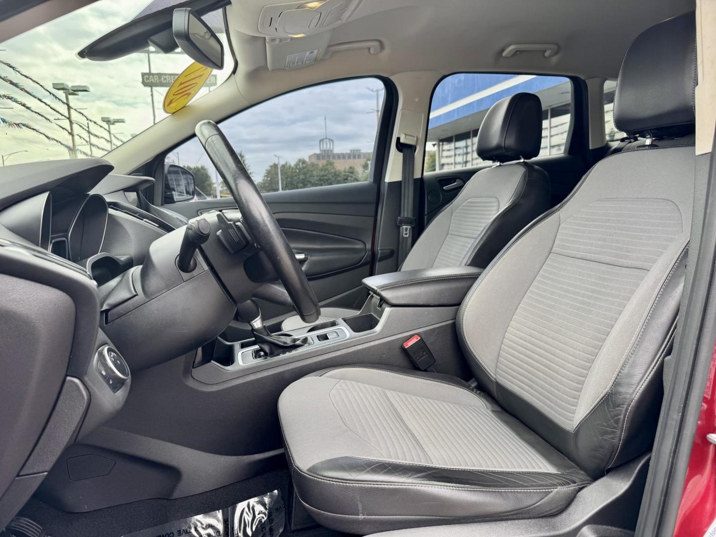 2017 RED Ford Escape Titanium FWD (1FMCU0JDXHU) with an 1.5L L4 DOHC 16V engine, 6A transmission, located at 7600 S Western Ave., Chicago, IL, 60620, (773) 918-3980, 0.000000, 0.000000 - Photo#8