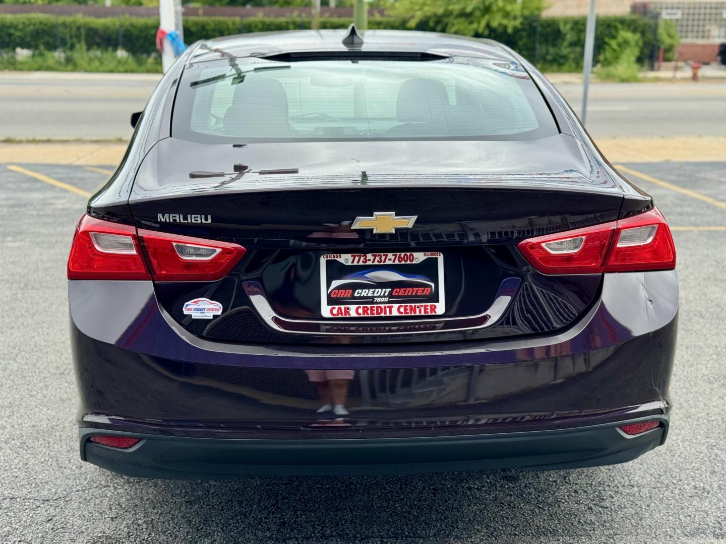 2020 RED Chevrolet Malibu LS (1G1ZB5ST0LF) with an 1.5L L4 DOHC 16V engine, 6A transmission, located at 7600 S Western Ave., Chicago, IL, 60620, (773) 918-3980, 0.000000, 0.000000 - Photo#3