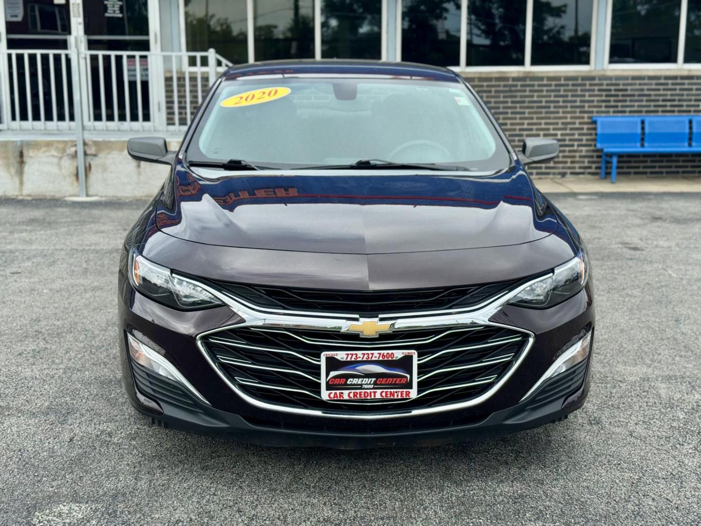 2020 RED Chevrolet Malibu LS (1G1ZB5ST0LF) with an 1.5L L4 DOHC 16V engine, 6A transmission, located at 7600 S Western Ave., Chicago, IL, 60620, (773) 918-3980, 0.000000, 0.000000 - Photo#1