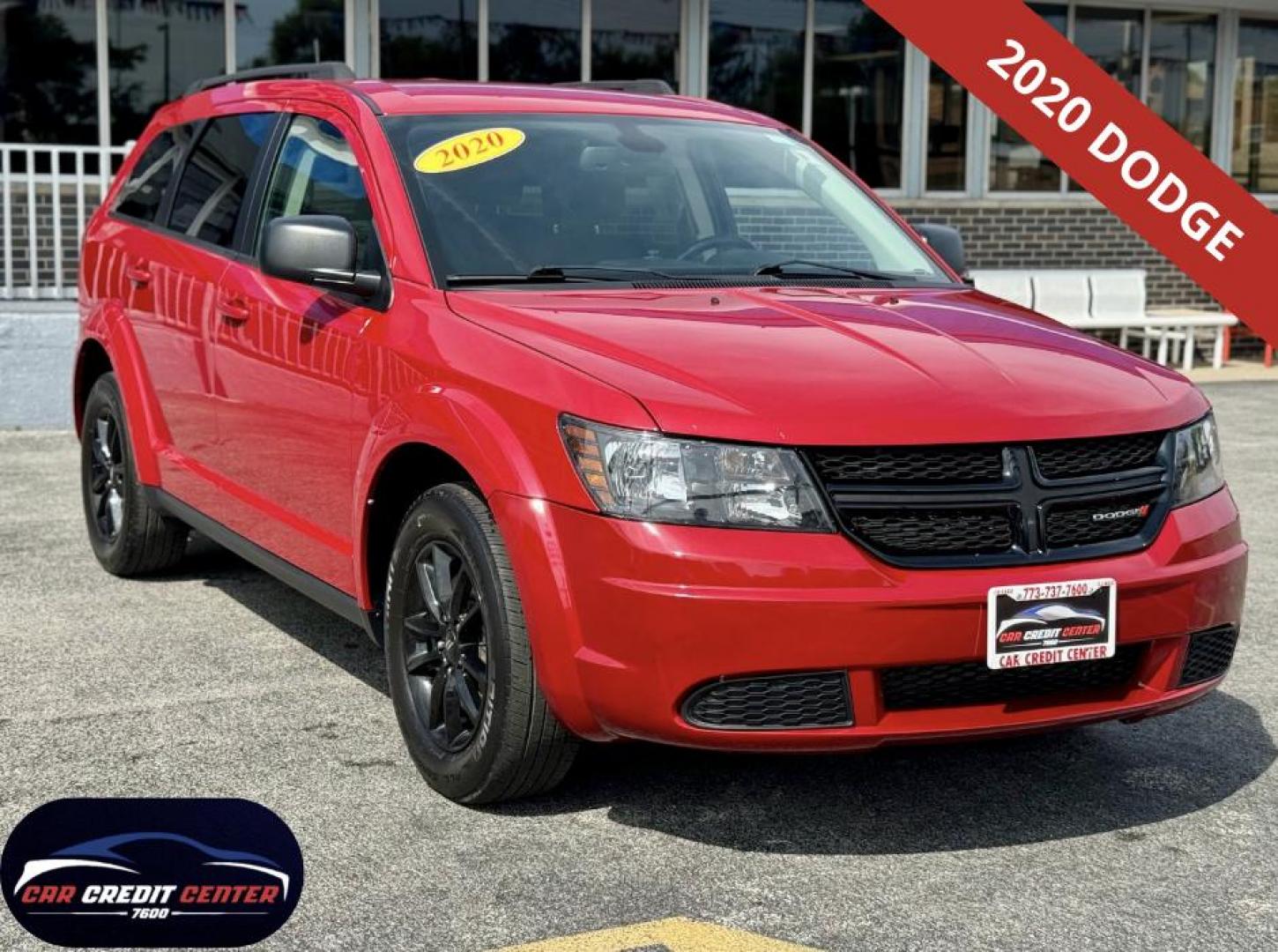 2020 RED Dodge Journey SE Value (3C4PDCAB7LT) with an 2.4L L4 DOHC 16V engine, 6A transmission, located at 7600 S Western Ave., Chicago, IL, 60620, (773) 918-3980, 0.000000, 0.000000 - Photo#0
