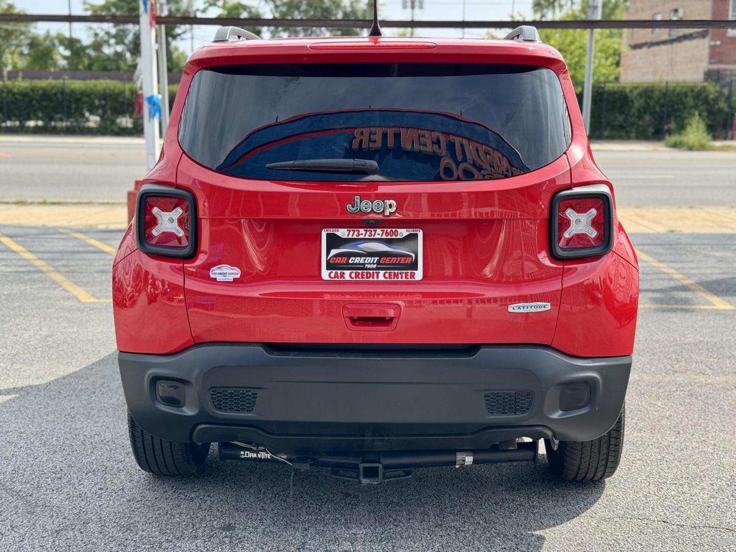 2021 RED Jeep Renegade Latitude (ZACNJCBB4MP) with an 2.4L L4 DOHC 16V engine, 9A transmission, located at 7600 S Western Ave., Chicago, IL, 60620, (773) 918-3980, 0.000000, 0.000000 - Photo#3