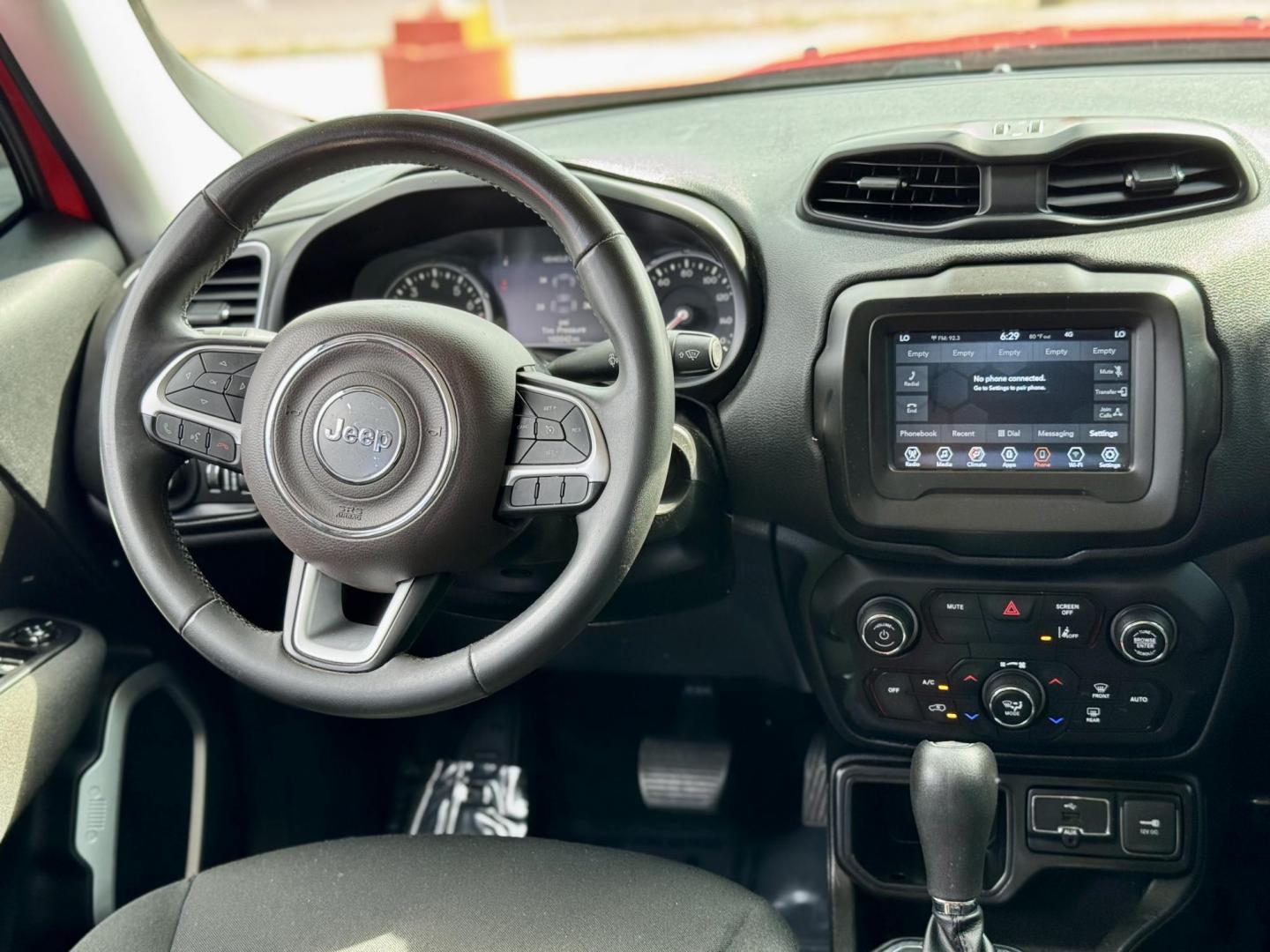 2021 RED Jeep Renegade Latitude (ZACNJCBB4MP) with an 2.4L L4 DOHC 16V engine, 9A transmission, located at 7600 S Western Ave., Chicago, IL, 60620, (773) 918-3980, 0.000000, 0.000000 - Photo#5