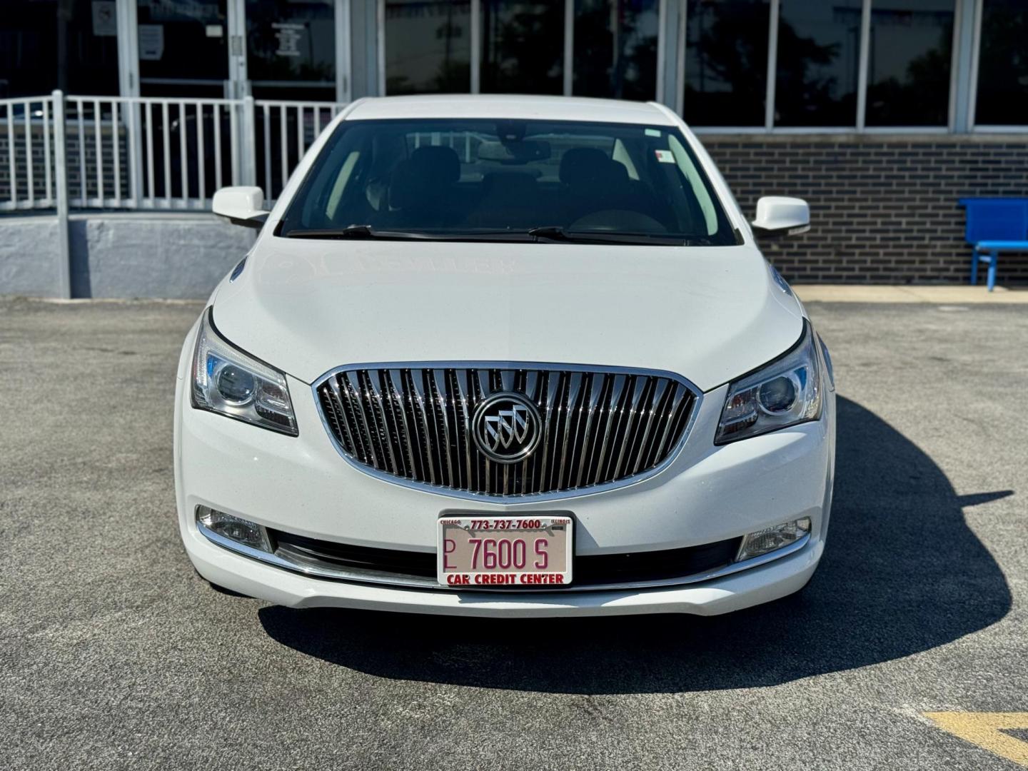 2015 WHITE Buick LaCrosse Leather Package (1G4GB5GR6FF) with an 2.4L L4 DOHC 16V engine, 6-Speed Automatic transmission, located at 7600 S Western Ave., Chicago, IL, 60620, (773) 918-3980, 0.000000, 0.000000 - Photo#1