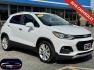 2018 WHITE Chevrolet Trax Premier FWD (3GNCJMSB2JL) with an 1.4L L4 DOHC 16V engine, 6A transmission, located at 7600 S Western Ave., Chicago, IL, 60620, (773) 918-3980, 0.000000, 0.000000 - Photo#0