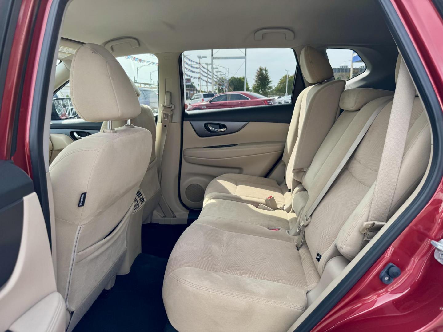2016 RED Nissan Rogue S AWD (JN8AT2MVXGW) with an 2.5L L4 DOHC 16V engine, CVT transmission, located at 7600 S Western Ave., Chicago, IL, 60620, (773) 918-3980, 0.000000, 0.000000 - Photo#10