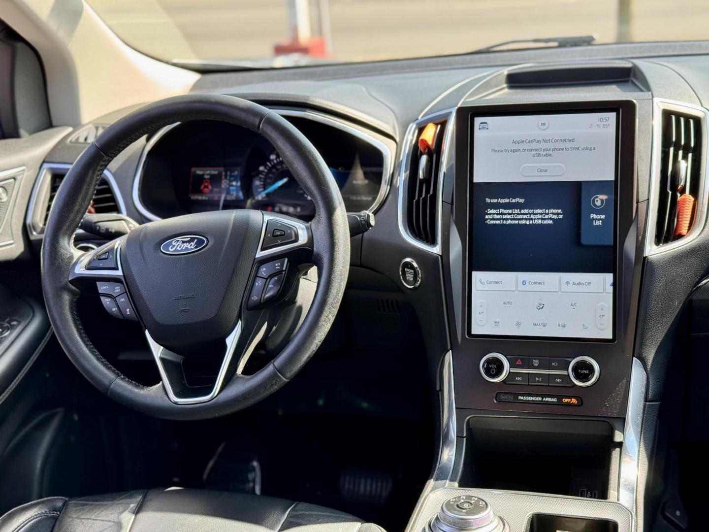 2021 SILVER Ford Edge Titanium AWD (2FMPK4K96MB) with an 2.0L L4 DOHC 16V engine, 6A transmission, located at 7600 S Western Ave., Chicago, IL, 60620, (773) 918-3980, 0.000000, 0.000000 - Photo#6