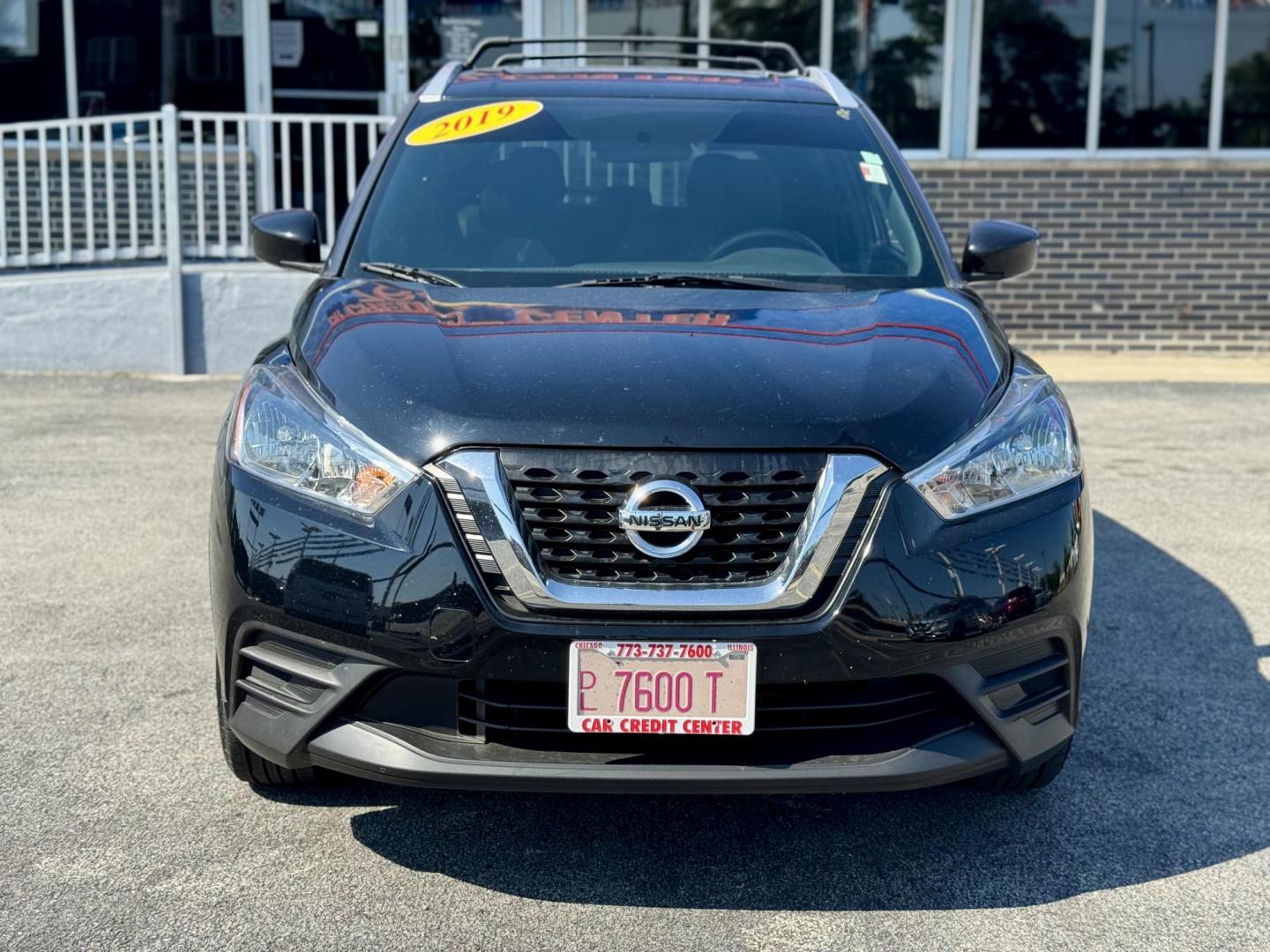 2019 BLACK Nissan Kicks S (3N1CP5CU6KL) with an 1.6L L4 engine, CVT transmission, located at 7600 S Western Ave., Chicago, IL, 60620, (773) 918-3980, 0.000000, 0.000000 - Photo#1