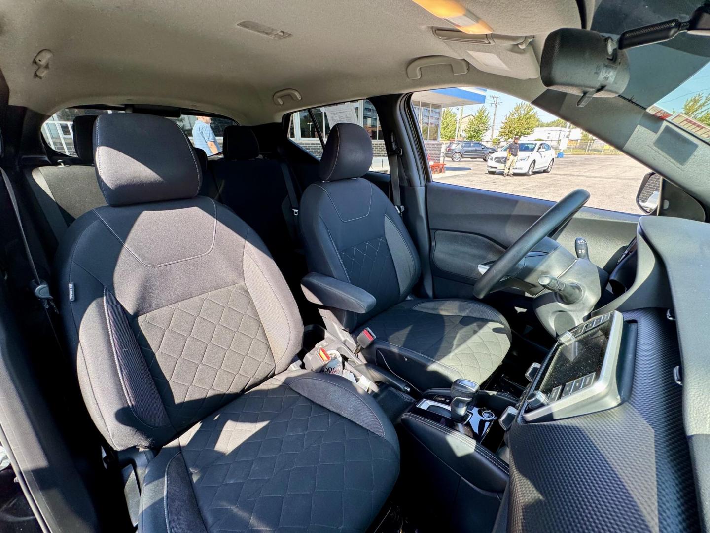 2019 BLACK Nissan Kicks S (3N1CP5CU6KL) with an 1.6L L4 engine, CVT transmission, located at 7600 S Western Ave., Chicago, IL, 60620, (773) 918-3980, 0.000000, 0.000000 - Photo#9