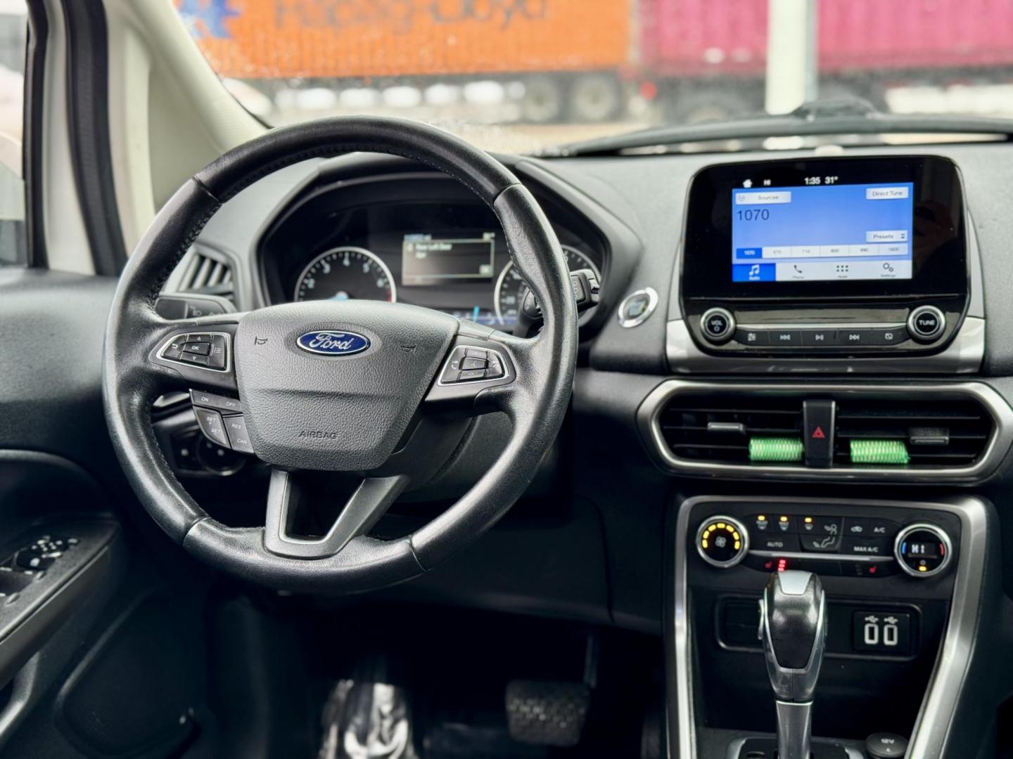 2018 WHITE Ford EcoSport SE (MAJ3P1TE2JC) with an 1.0L L3 engine, 6A transmission, located at 7600 S Western Ave., Chicago, IL, 60620, (773) 918-3980, 0.000000, 0.000000 - Photo#8