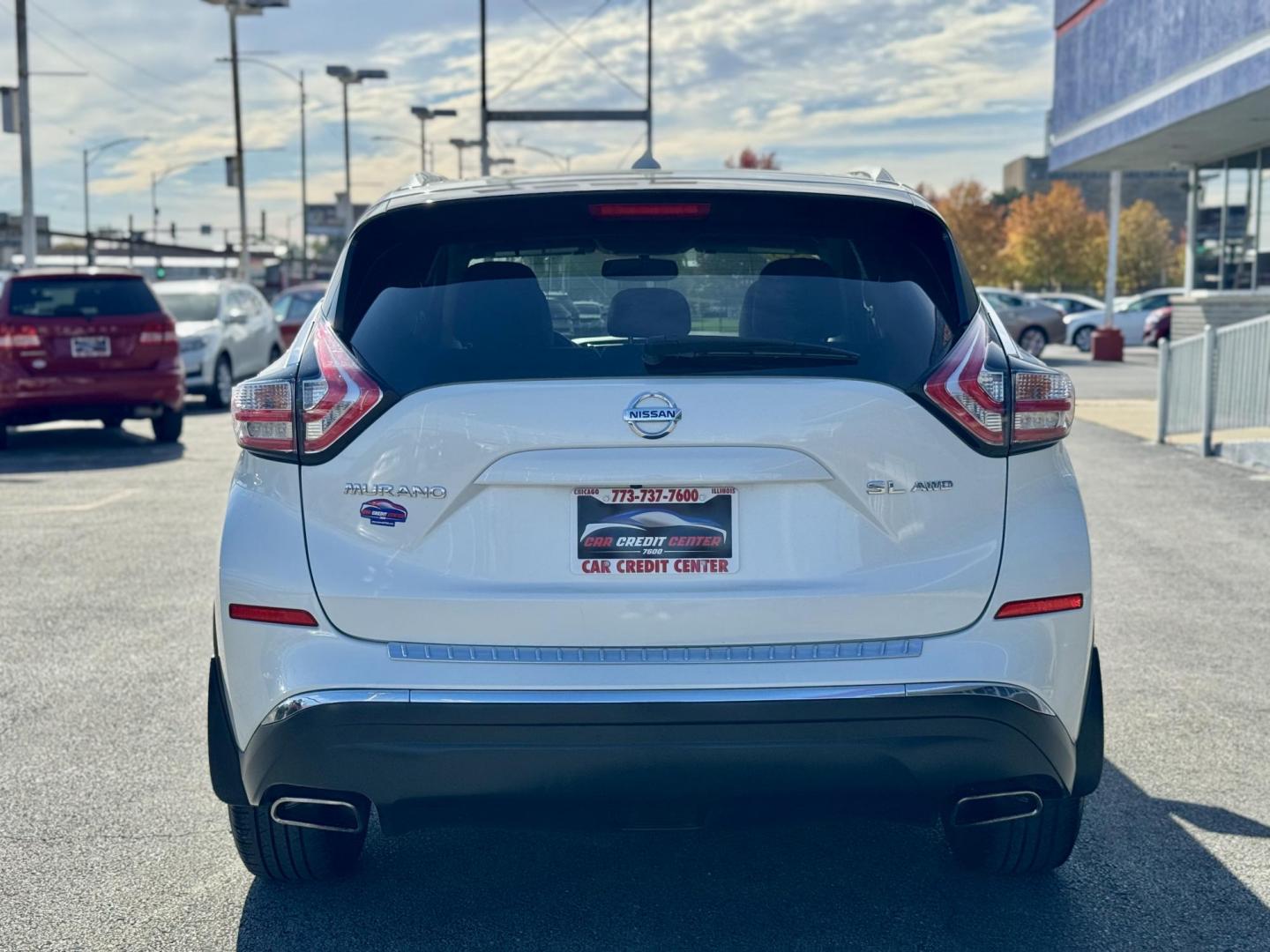 2015 WHITE Nissan Murano Platinum AWD (5N1AZ2MHXFN) with an 3.5L V6 DOHC 24V engine, Continuously Variable Transmission transmission, located at 7600 S Western Ave., Chicago, IL, 60620, (773) 918-3980, 0.000000, 0.000000 - Photo#3