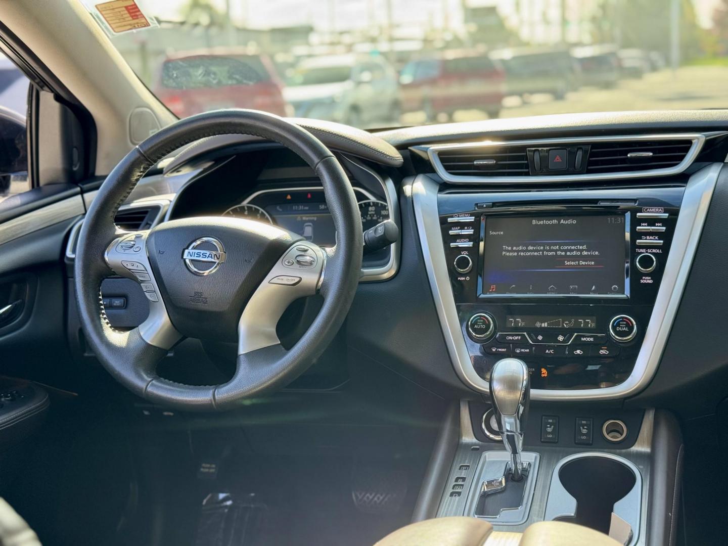 2015 WHITE Nissan Murano Platinum AWD (5N1AZ2MHXFN) with an 3.5L V6 DOHC 24V engine, Continuously Variable Transmission transmission, located at 7600 S Western Ave., Chicago, IL, 60620, (773) 918-3980, 0.000000, 0.000000 - Photo#6