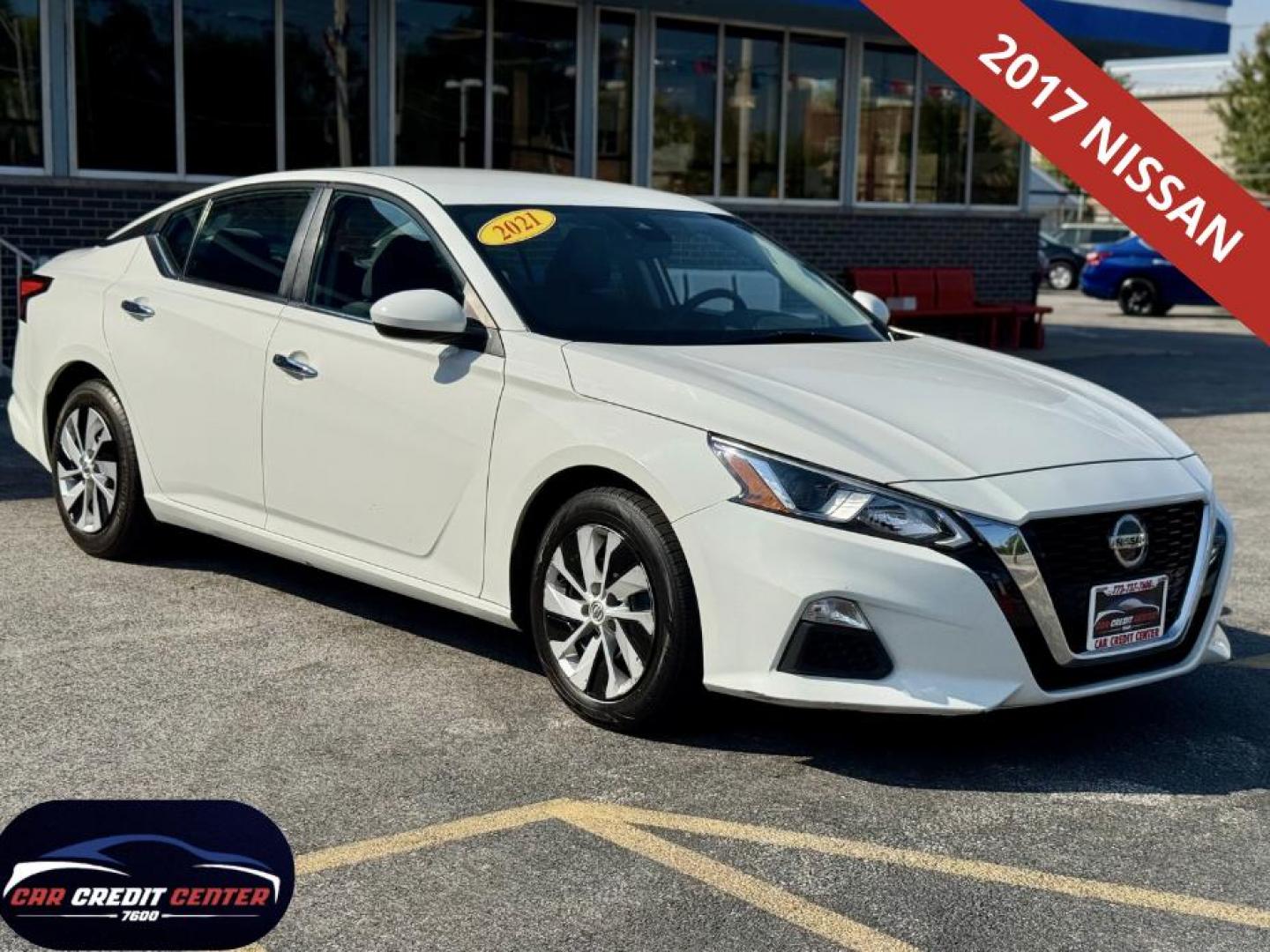 2021 WHITE Nissan Altima 2.5 S (1N4BL4BV7MN) with an 2.5L L4 DOHC 16V engine, CVT transmission, located at 7600 S Western Ave., Chicago, IL, 60620, (773) 918-3980, 0.000000, 0.000000 - Photo#0