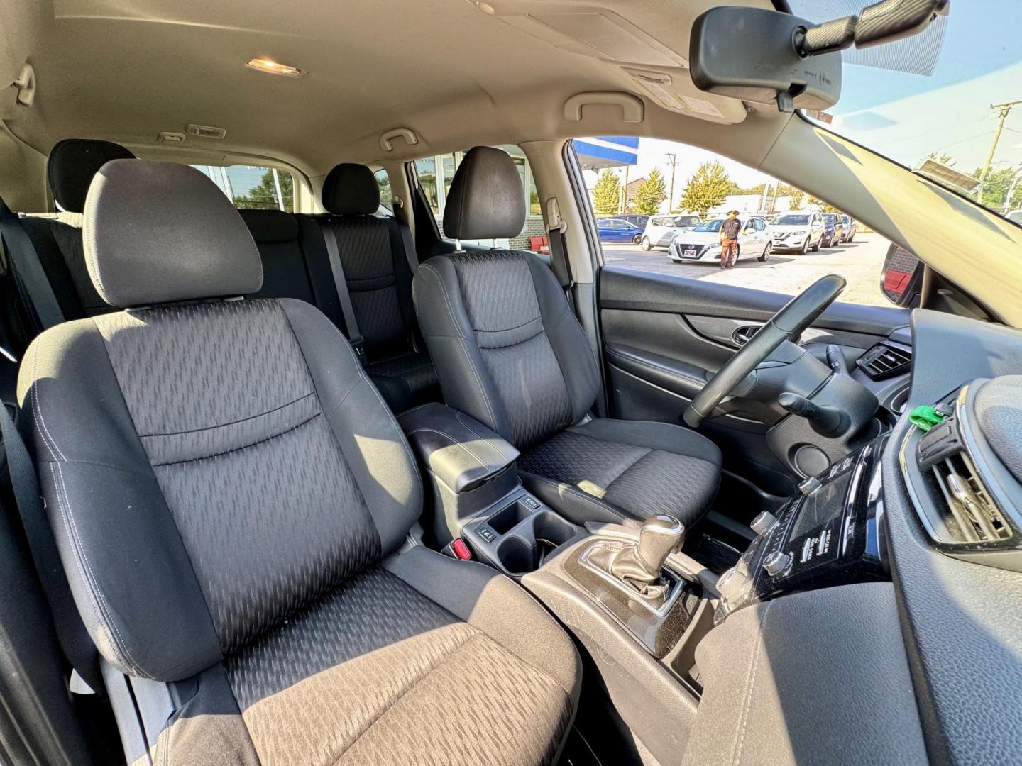 2017 GRAY Nissan Rogue S AWD (KNMAT2MV3HP) with an 2.5L L4 DOHC 16V engine, CVT transmission, located at 7600 S Western Ave., Chicago, IL, 60620, (773) 918-3980, 0.000000, 0.000000 - Photo#9