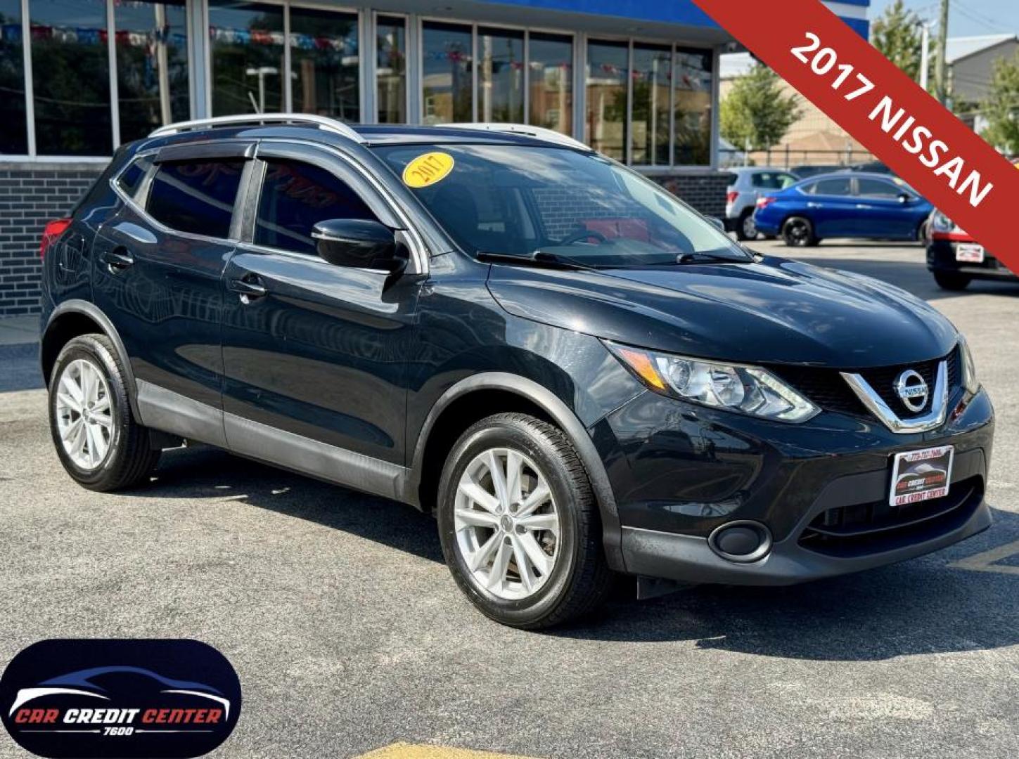 2017 BLACK Nissan Rogue Sport SL AWD (JN1BJ1CRXHW) with an 2.0L L4 DOHC 16V engine, CVT transmission, located at 7600 S Western Ave., Chicago, IL, 60620, (773) 918-3980, 0.000000, 0.000000 - Photo#0