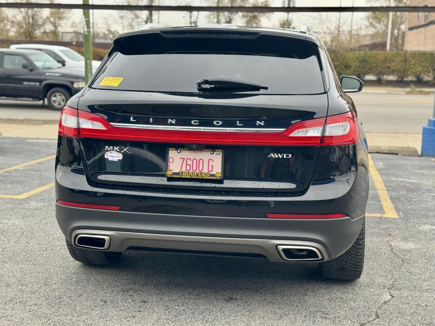 2016 BLACK Lincoln MKX Reserve AWD (2LMTJ8LR8GB) with an 3.7L V6 DOHC 24V engine, 6-Speed Automatic transmission, located at 7600 S Western Ave., Chicago, IL, 60620, (773) 918-3980, 0.000000, 0.000000 - Photo#3