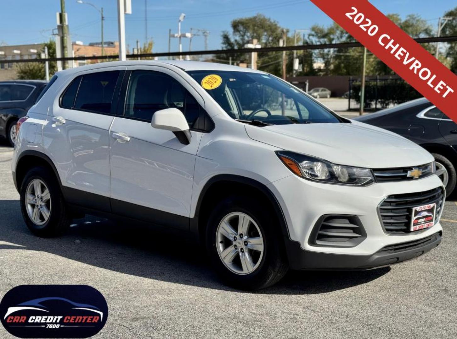 2020 WHITE Chevrolet Trax LS AWD (KL7CJNSBXLB) with an 1.4L L4 DOHC 16V engine, 6A transmission, located at 7600 S Western Ave., Chicago, IL, 60620, (773) 918-3980, 0.000000, 0.000000 - Photo#0