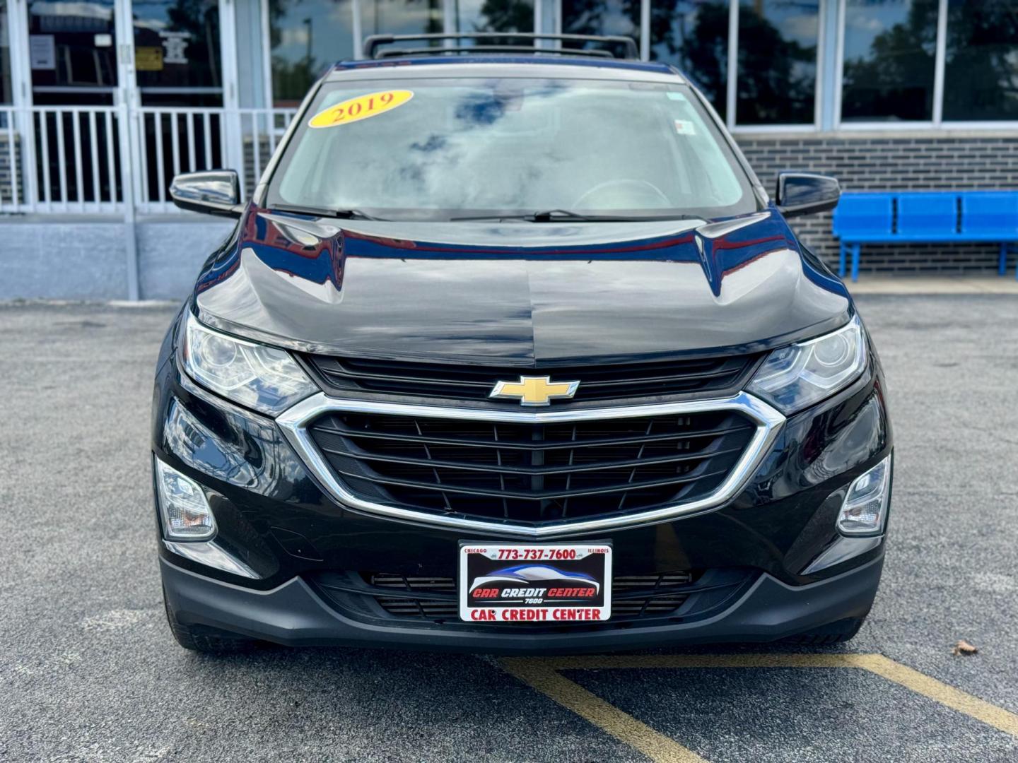 2019 BLACK Chevrolet Equinox LT 1.5 2WD (2GNAXKEV2K6) with an 1.5L L4 DIR DOHC 16V TURBO engine, 6A transmission, located at 7600 S Western Ave., Chicago, IL, 60620, (773) 918-3980, 0.000000, 0.000000 - Photo#1