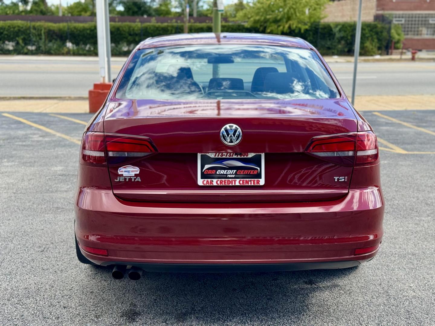 2017 RED Volkswagen Jetta 1.4T S 6A (3VW2B7AJ5HM) with an 1.4L L4 DOHC 20V engine, 6A transmission, located at 7600 S Western Ave., Chicago, IL, 60620, (773) 918-3980, 0.000000, 0.000000 - Photo#3
