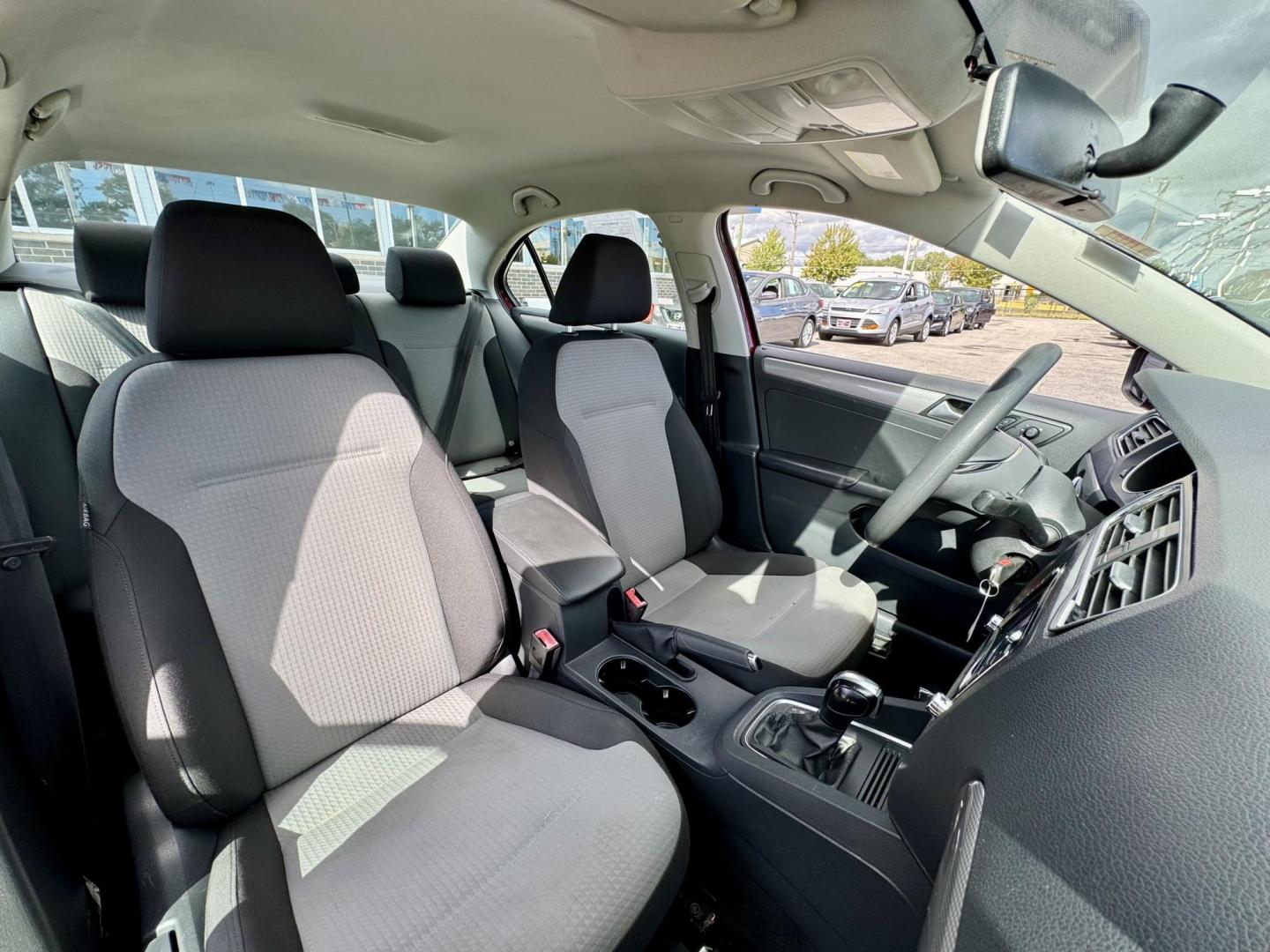 2017 RED Volkswagen Jetta 1.4T S 6A (3VW2B7AJ5HM) with an 1.4L L4 DOHC 20V engine, 6A transmission, located at 7600 S Western Ave., Chicago, IL, 60620, (773) 918-3980, 0.000000, 0.000000 - Photo#9