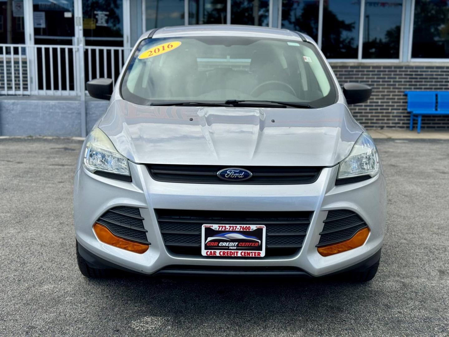 2016 SILVER Ford Escape S FWD (1FMCU0F74GU) with an 2.5L L4 DOHC 16V engine, 6-Speed Automatic transmission, located at 7600 S Western Ave., Chicago, IL, 60620, (773) 918-3980, 0.000000, 0.000000 - Photo#1
