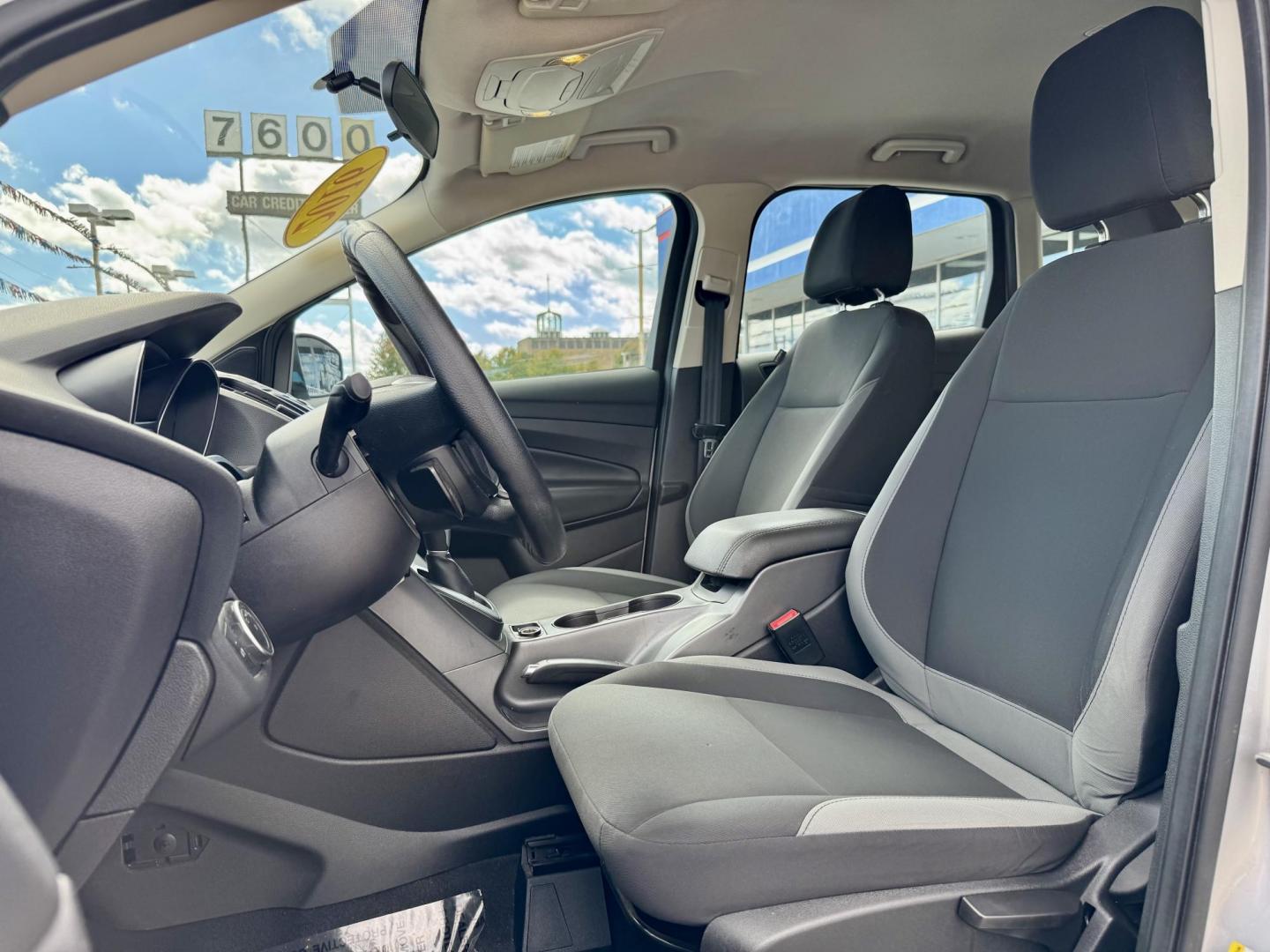 2016 SILVER Ford Escape S FWD (1FMCU0F74GU) with an 2.5L L4 DOHC 16V engine, 6-Speed Automatic transmission, located at 7600 S Western Ave., Chicago, IL, 60620, (773) 918-3980, 0.000000, 0.000000 - Photo#7