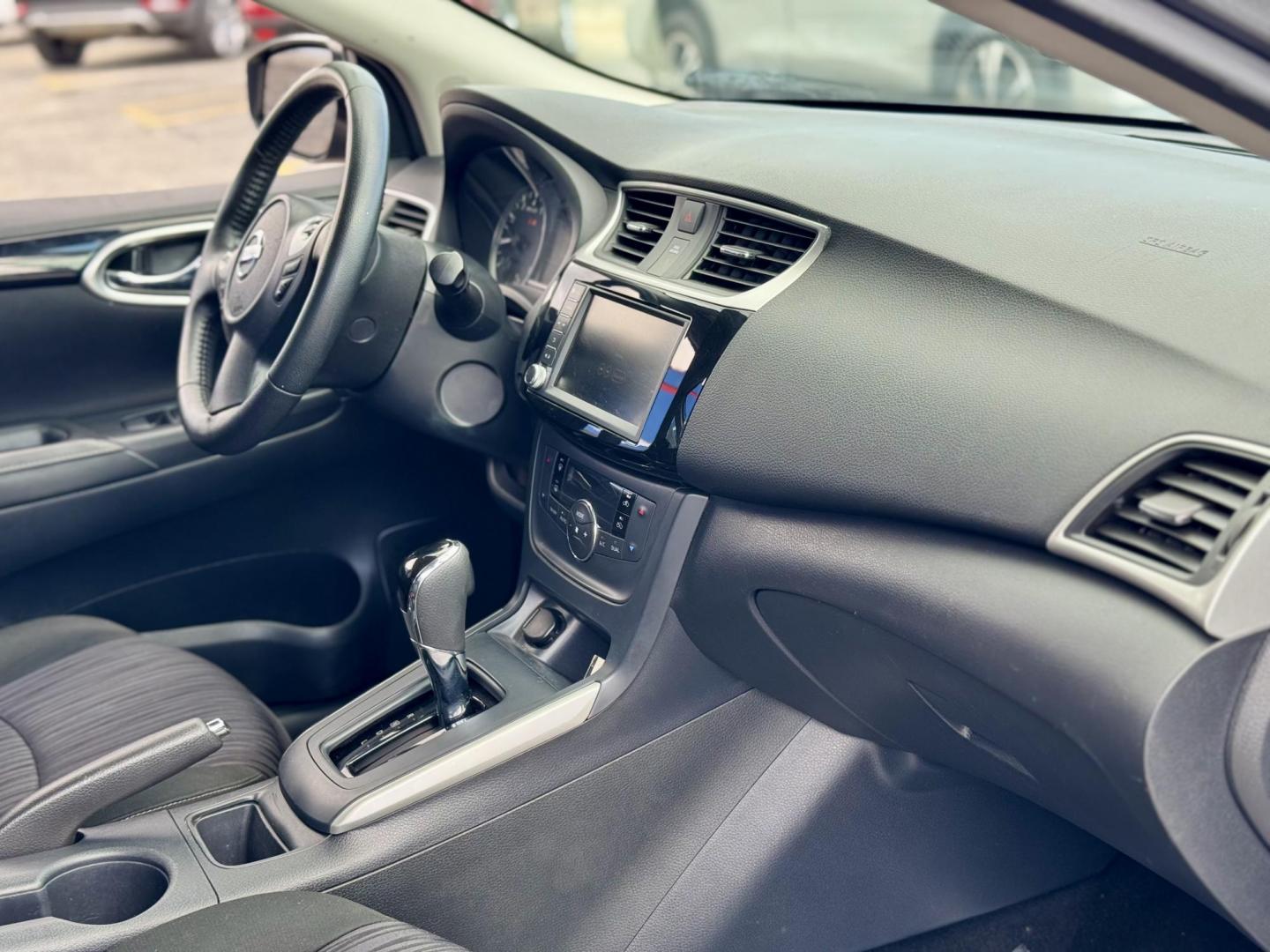 2019 GRAY Nissan Sentra S CVT (3N1AB7AP5KY) with an 1.8L L4 SFI DOHC 16V engine, CVT transmission, located at 7600 S Western Ave., Chicago, IL, 60620, (773) 918-3980, 0.000000, 0.000000 - Photo#8