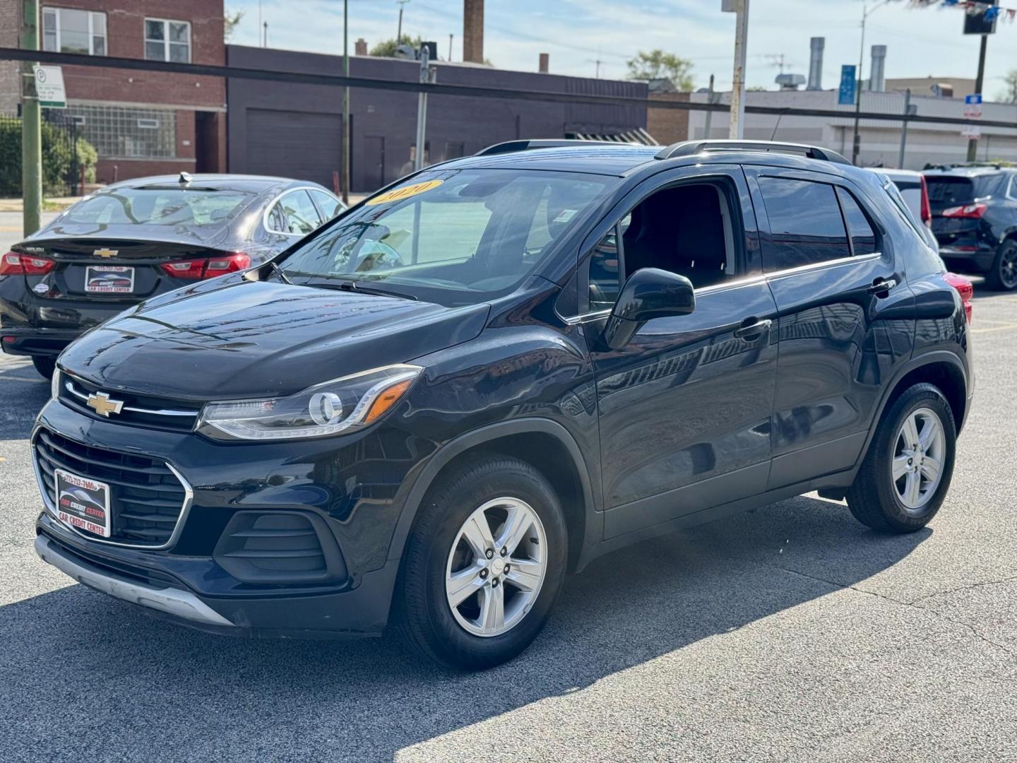 2020 BLACK Chevrolet Trax LT FWD (3GNCJLSB4LL) with an 1.4L L4 DOHC 16V engine, 6A transmission, located at 7600 S Western Ave., Chicago, IL, 60620, (773) 918-3980, 0.000000, 0.000000 - Photo#2