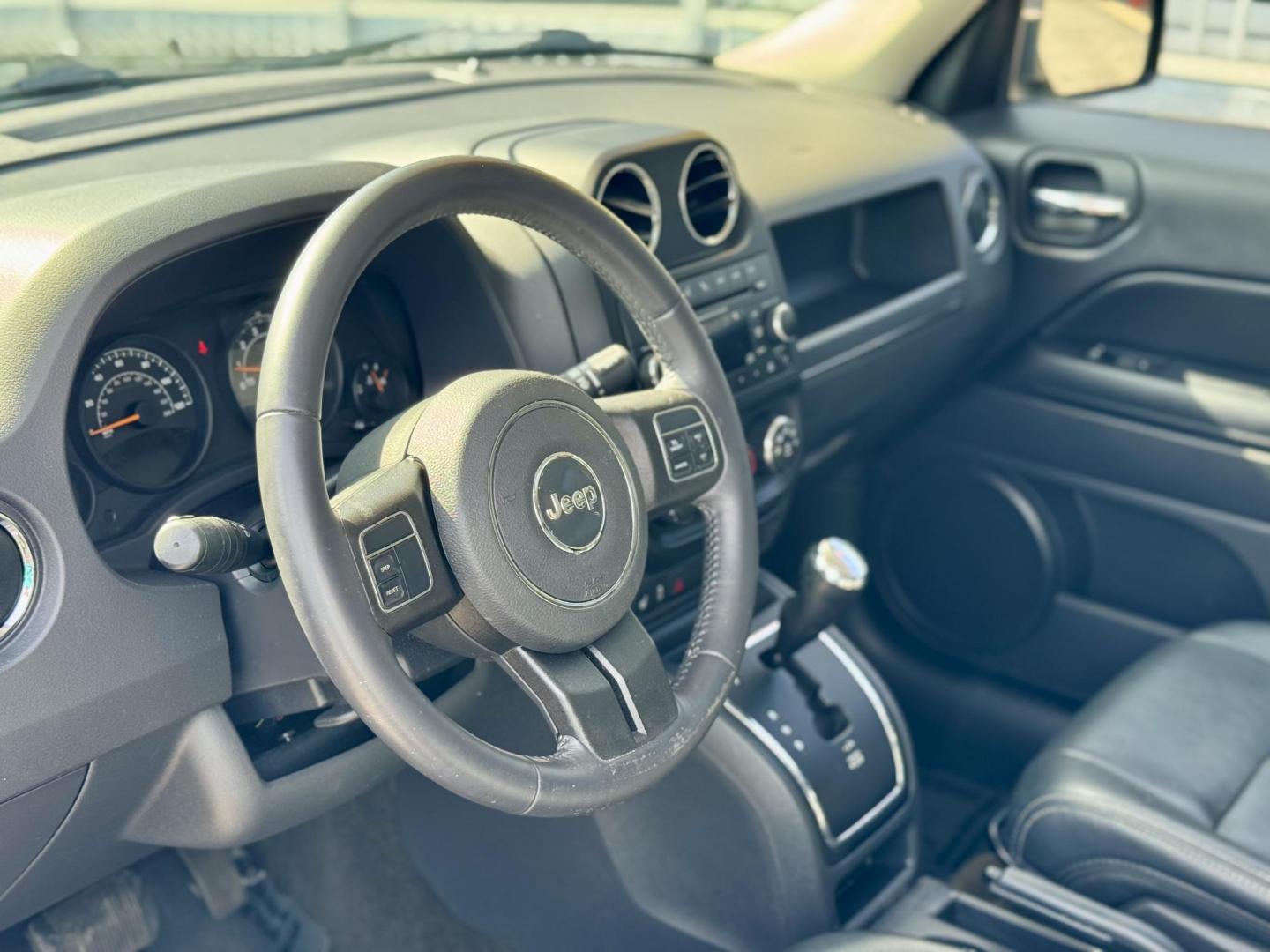 2017 BLACK Jeep Patriot Latitude 2WD (1C4NJPFA1HD) with an 2.0L L4 DOHC 16V engine, located at 7600 S Western Ave., Chicago, IL, 60620, (773) 918-3980, 0.000000, 0.000000 - Photo#4