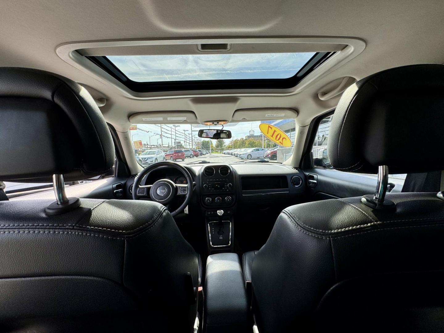 2017 BLACK Jeep Patriot Latitude 2WD (1C4NJPFA1HD) with an 2.0L L4 DOHC 16V engine, located at 7600 S Western Ave., Chicago, IL, 60620, (773) 918-3980, 0.000000, 0.000000 - Photo#10