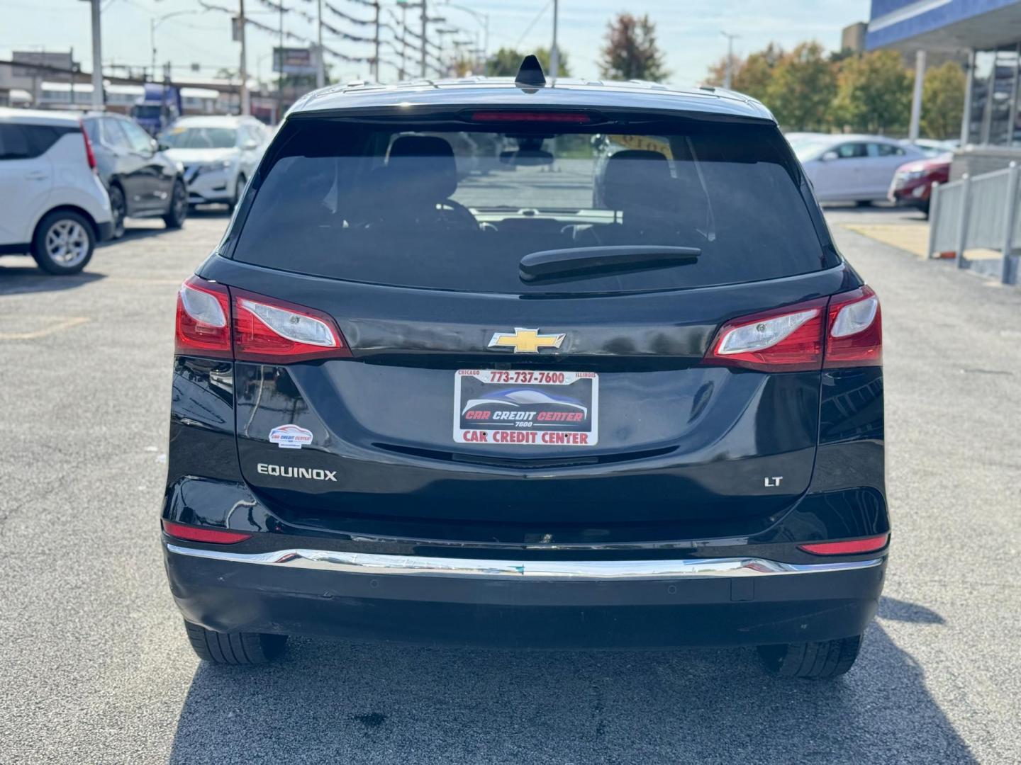 2019 BLACK Chevrolet Equinox LT 2WD (2GNAXJEV9K6) with an 1.5L L4 DIR DOHC 16V TURBO engine, 6A transmission, located at 7600 S Western Ave., Chicago, IL, 60620, (773) 918-3980, 0.000000, 0.000000 - Photo#3