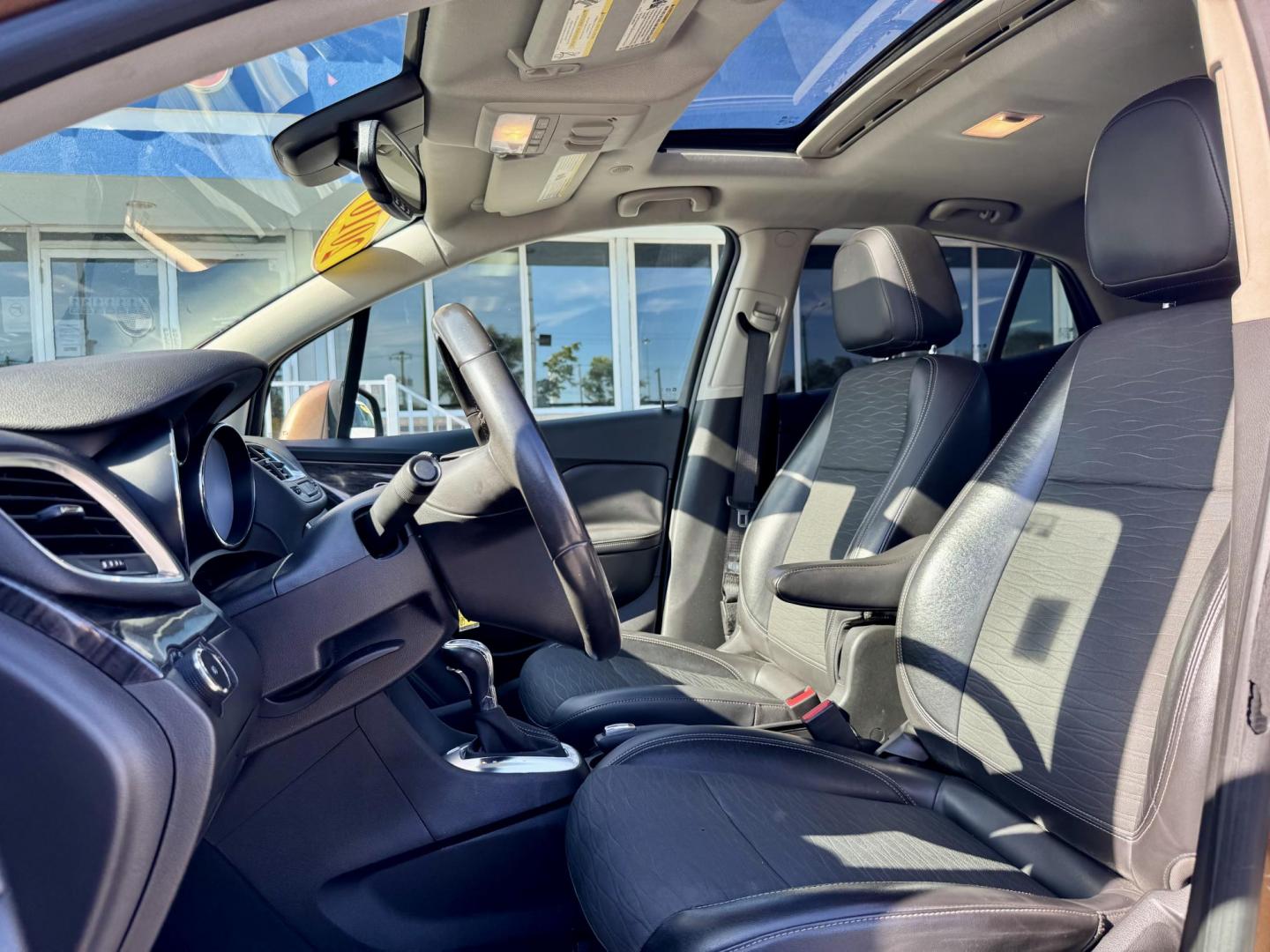 2016 BROWN Buick Encore Sport Touring FWD (KL4CJ1SM8GB) with an 1.4L L4 DOHC 16V TURBO engine, 6A transmission, located at 7600 S Western Ave., Chicago, IL, 60620, (773) 918-3980, 0.000000, 0.000000 - Photo#7