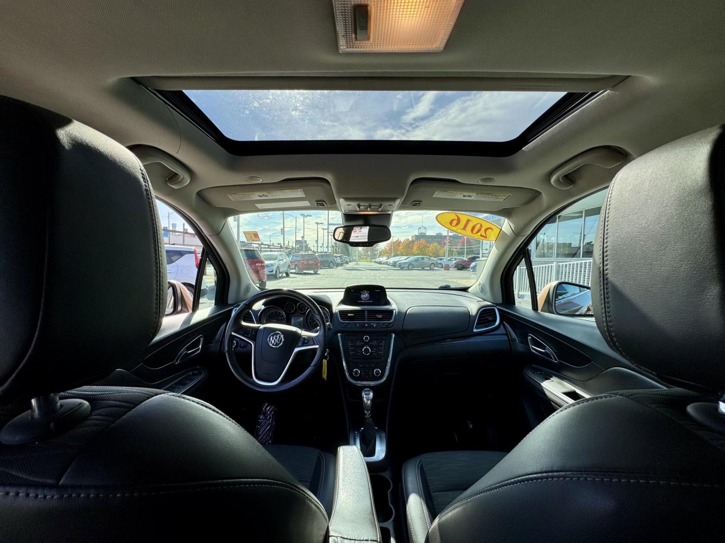 2016 BROWN Buick Encore Sport Touring FWD (KL4CJ1SM8GB) with an 1.4L L4 DOHC 16V TURBO engine, 6A transmission, located at 7600 S Western Ave., Chicago, IL, 60620, (773) 918-3980, 0.000000, 0.000000 - Photo#11