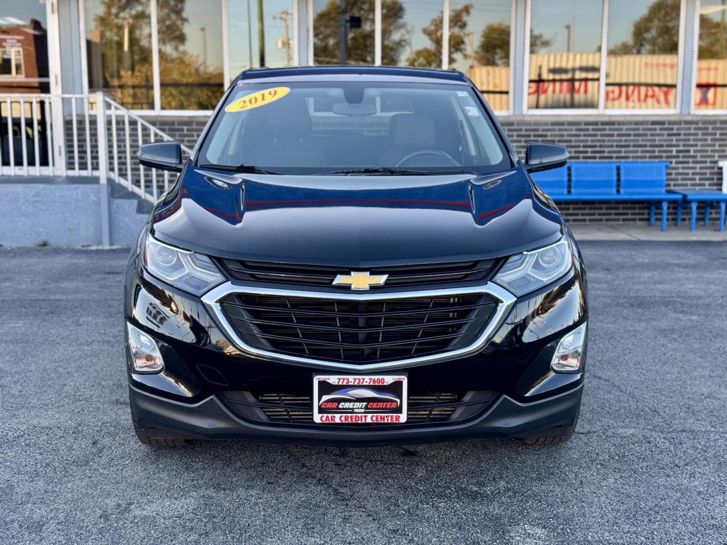 2019 BLACK Chevrolet Equinox LT 1.5 2WD (2GNAXKEV1K6) with an 1.5L L4 DIR DOHC 16V TURBO engine, 6A transmission, located at 7600 S Western Ave., Chicago, IL, 60620, (773) 918-3980, 0.000000, 0.000000 - Photo#1