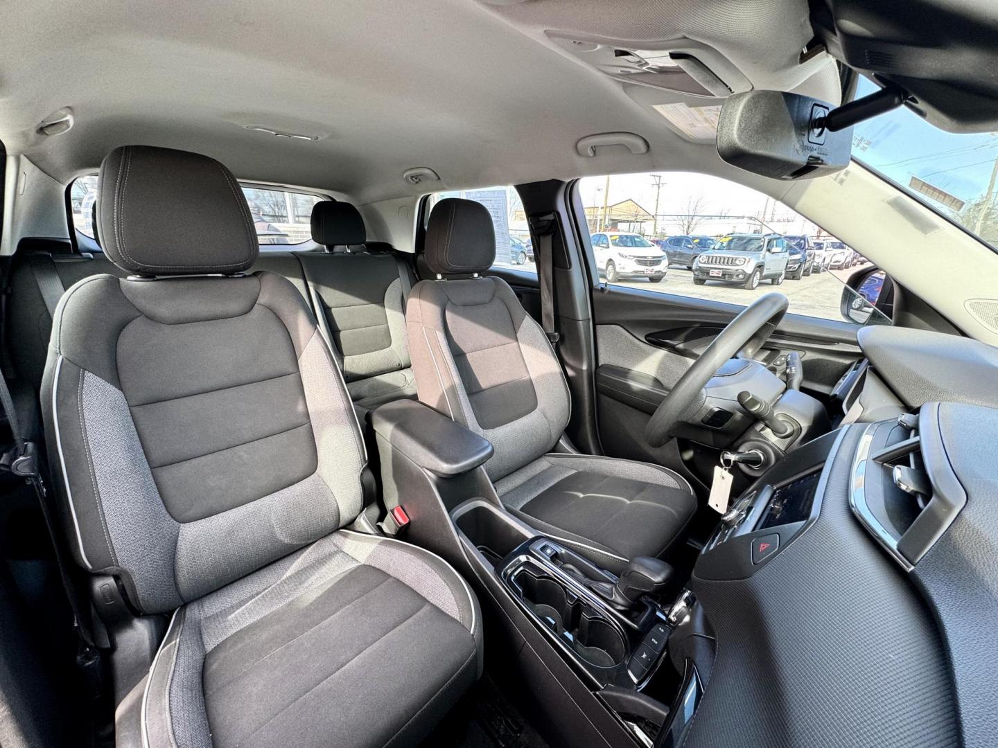 2021 BLACK Chevrolet Trailblazer LS (KL79MMS27MB) with an 1.2L L3 DOHC 12V engine, 9A transmission, located at 7600 S Western Ave., Chicago, IL, 60620, (773) 918-3980, 0.000000, 0.000000 - Photo#12