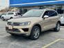 2016 GOLD Volkswagen Touareg VR6 Lux (WVGEF9BP1GD) with an 3.6L V6 DOHC 24V engine, 8A transmission, located at 7600 S Western Ave., Chicago, IL, 60620, (773) 918-3980, 0.000000, 0.000000 - Photo#2